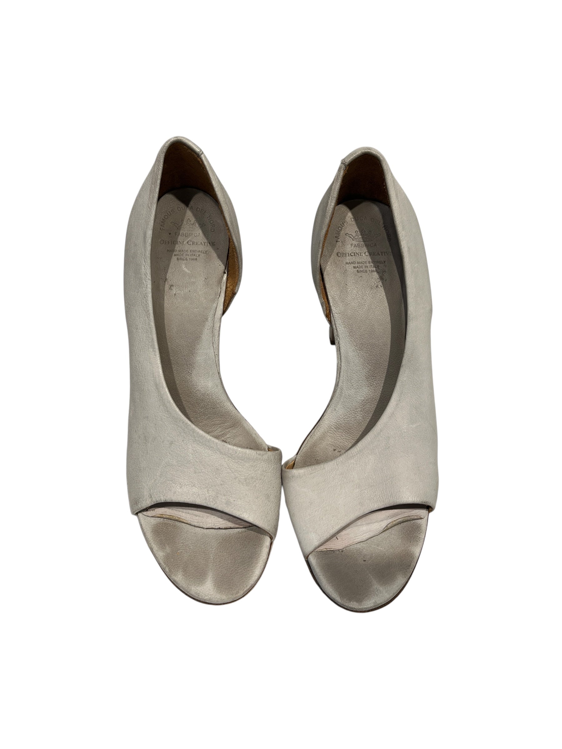 OFFICINE CREATIVE/Heels/EU 39/Leather/WHT/ view 2