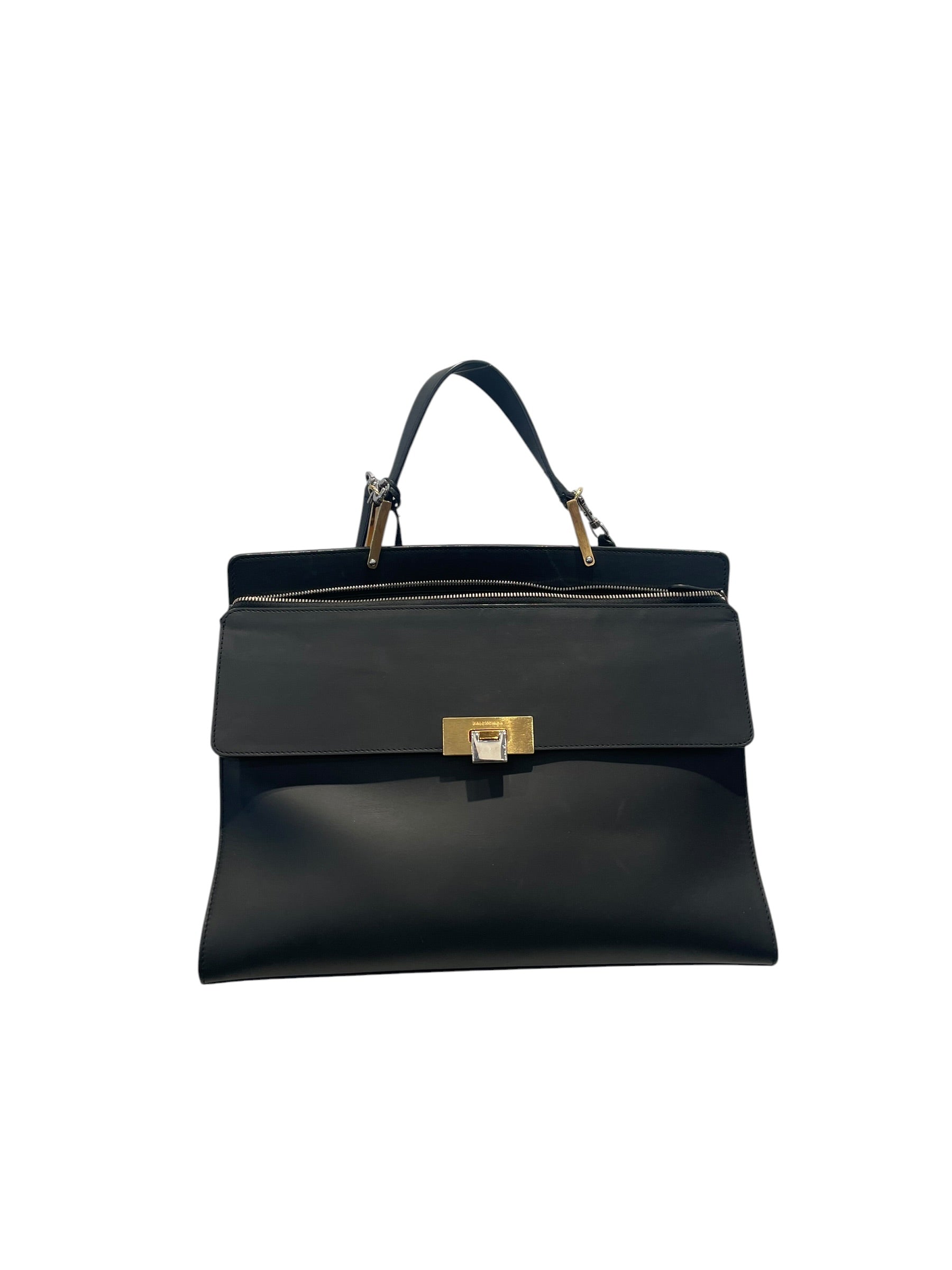 BALENCIAGA/Bag/Leather/BLK/Leather Le Dix view 1