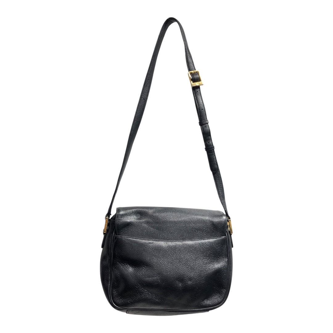 MCM/Cross Body Bag/Leather/BLK/Crossbody view 2