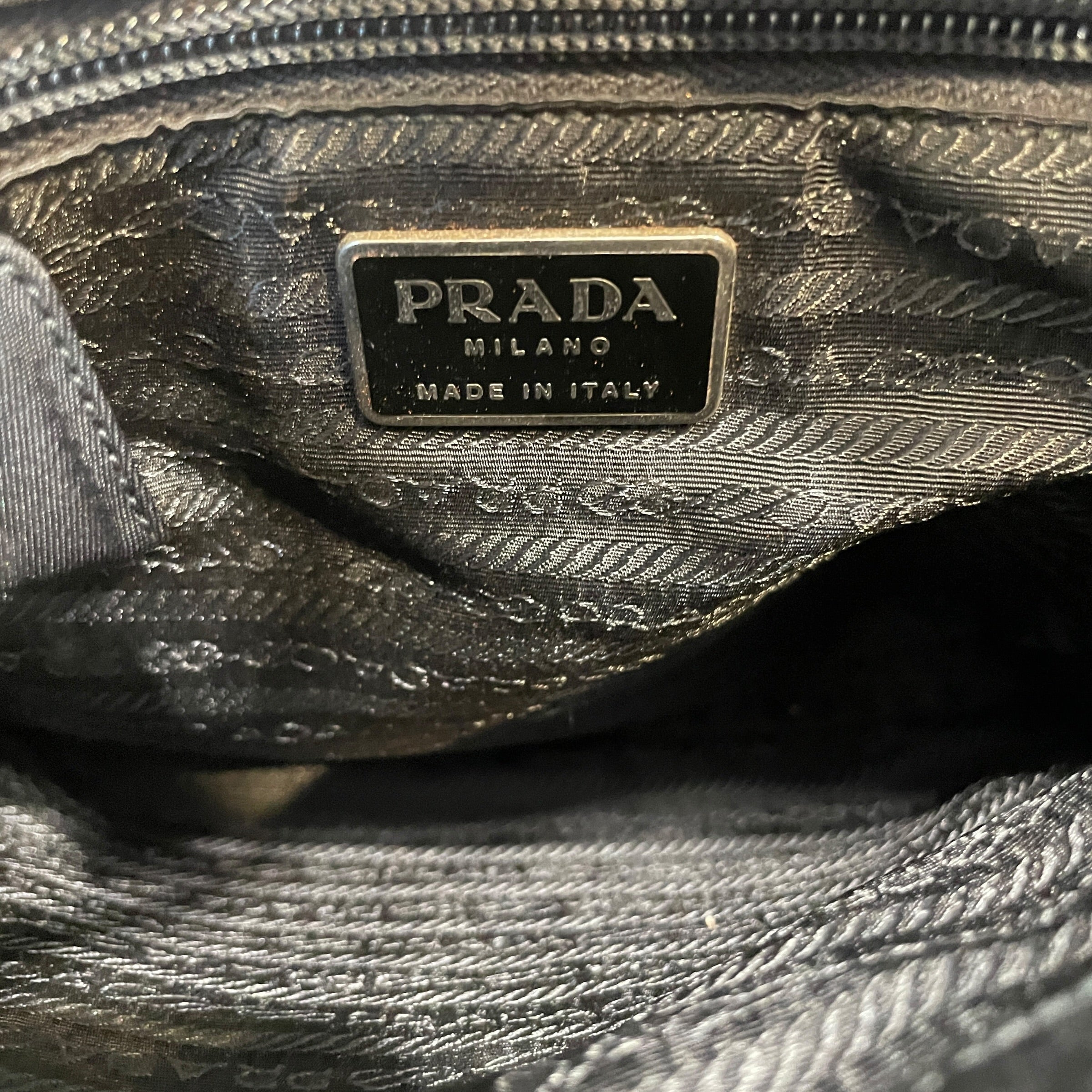 PRADA/Bag/Nylon/BLK/Re-Nylon view 5