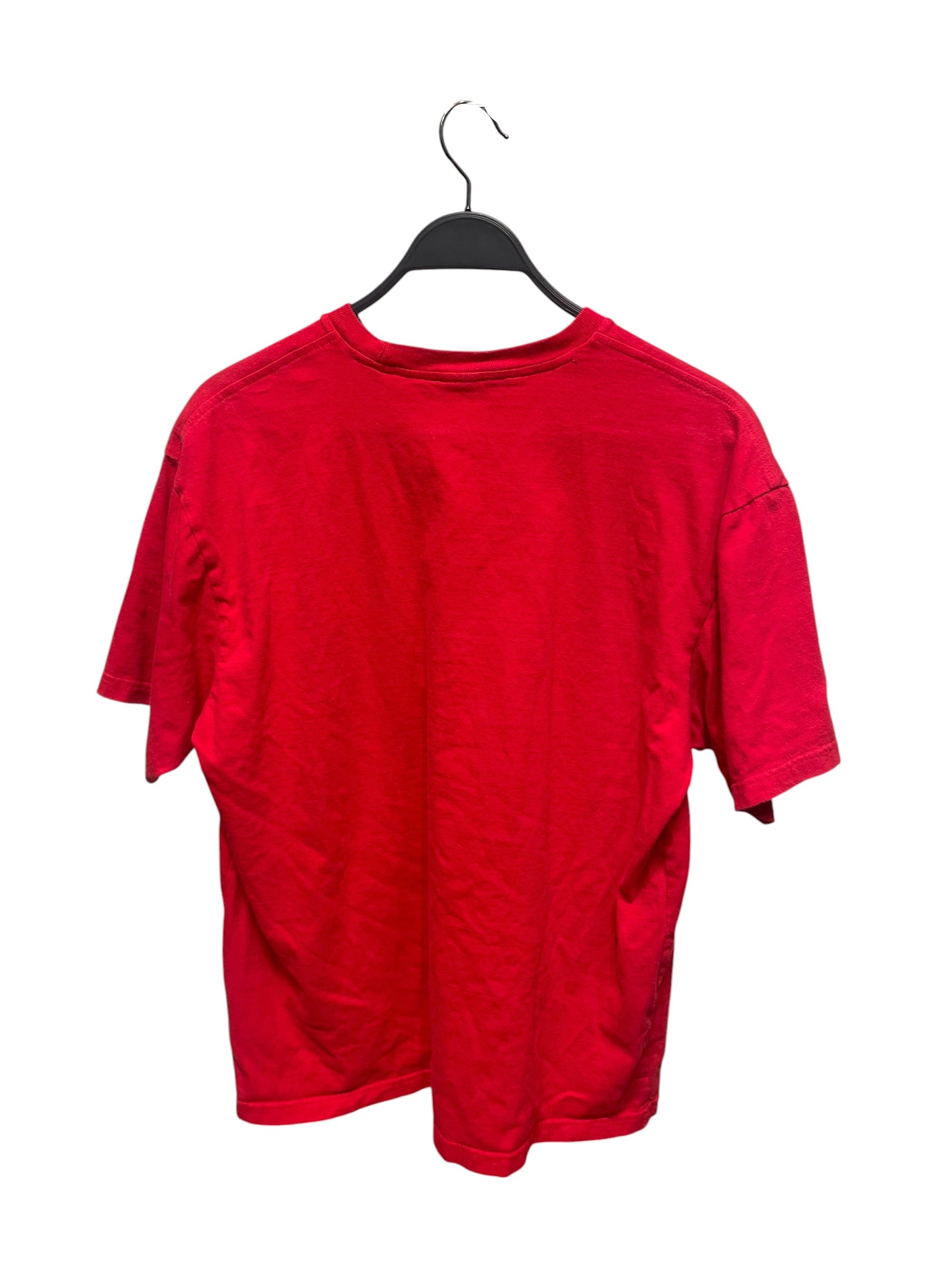 Supreme/THE NORTH FACE/T-Shirt/M/Cotton/RED/breast pocket view 2