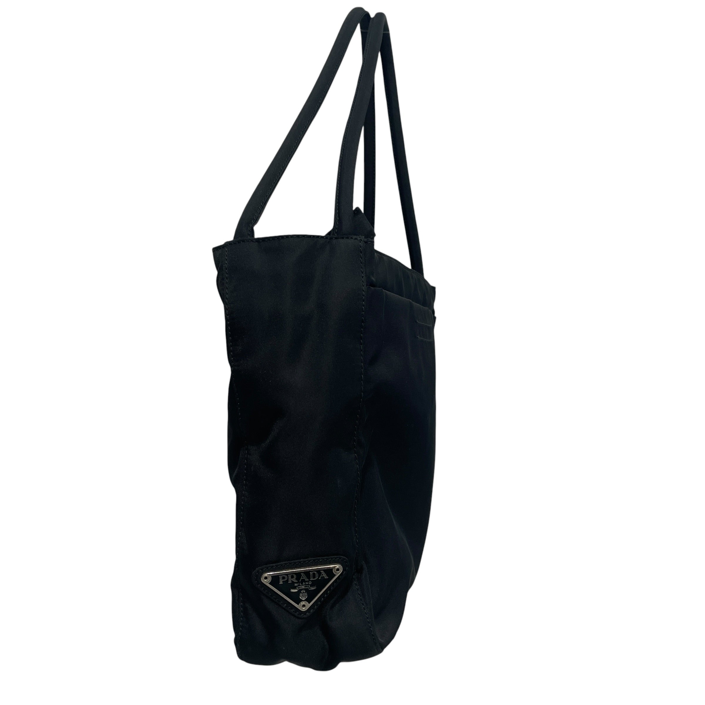 PRADA/Bag/Nylon/BLK/Re-Nylon view 4