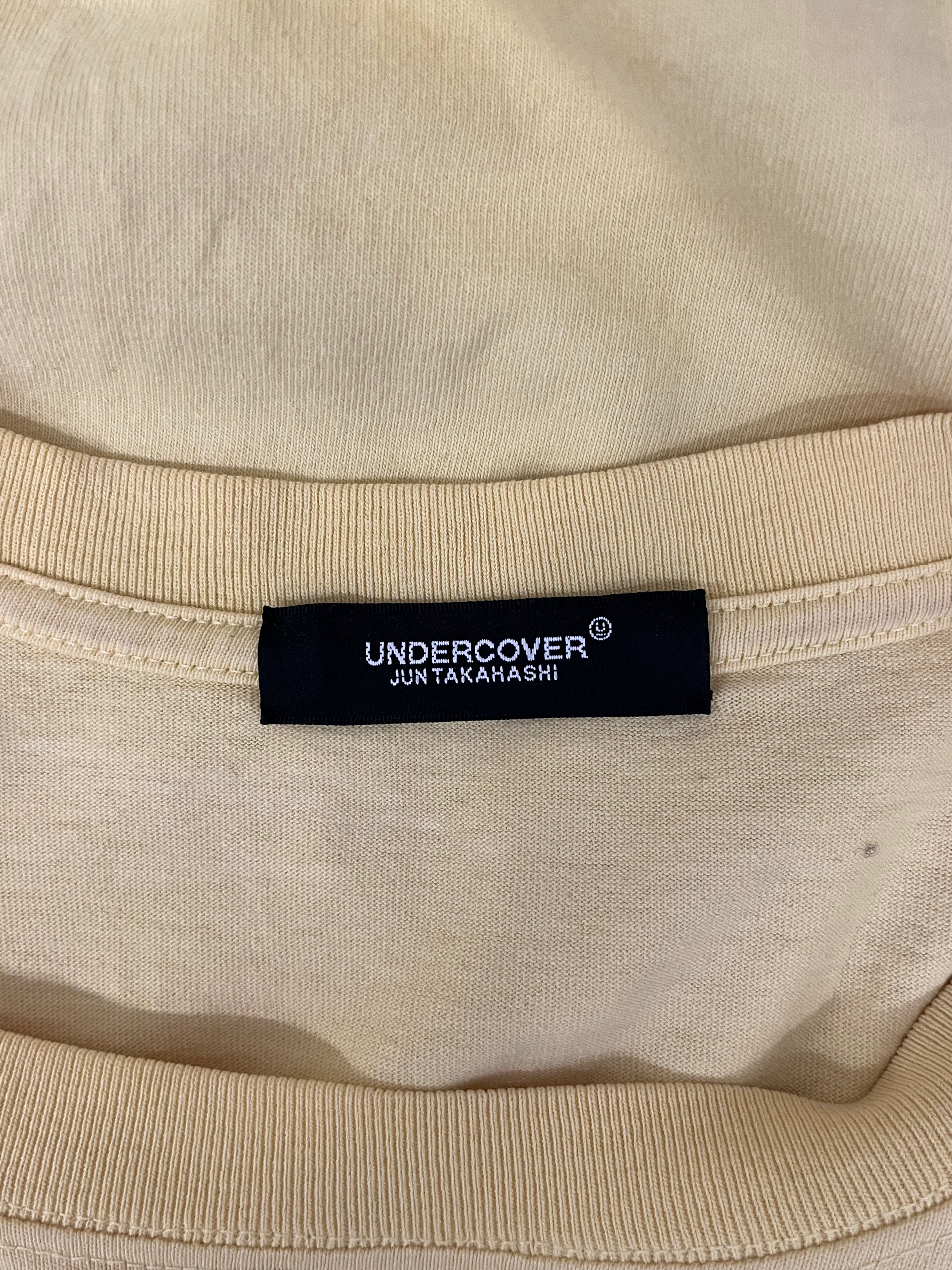 UNDERCOVER/T-Shirt/Cotton/YEL/18SS SWIRL PORTRAIT VESH-CHES view 3