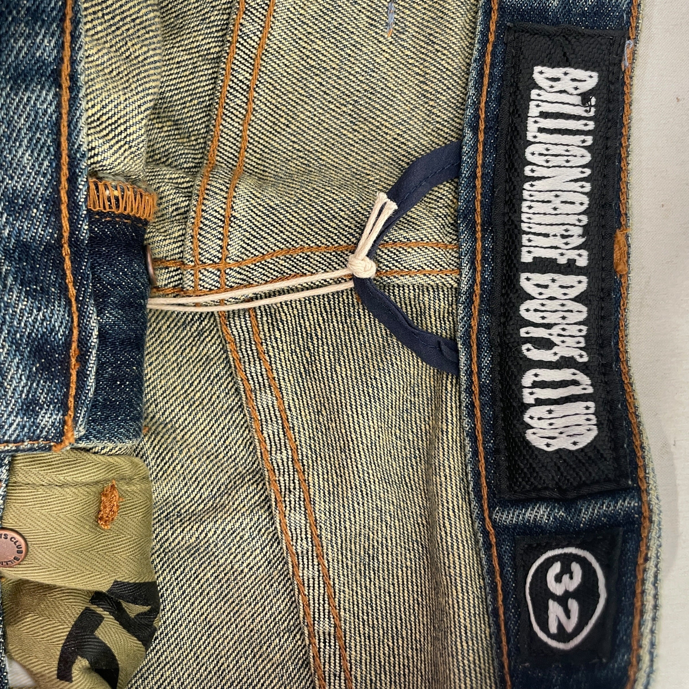 BILLIONAIRE BOYS CLUB/Straight Pants/32/Denim/IDG/ASTRO BACK POCKET view 3