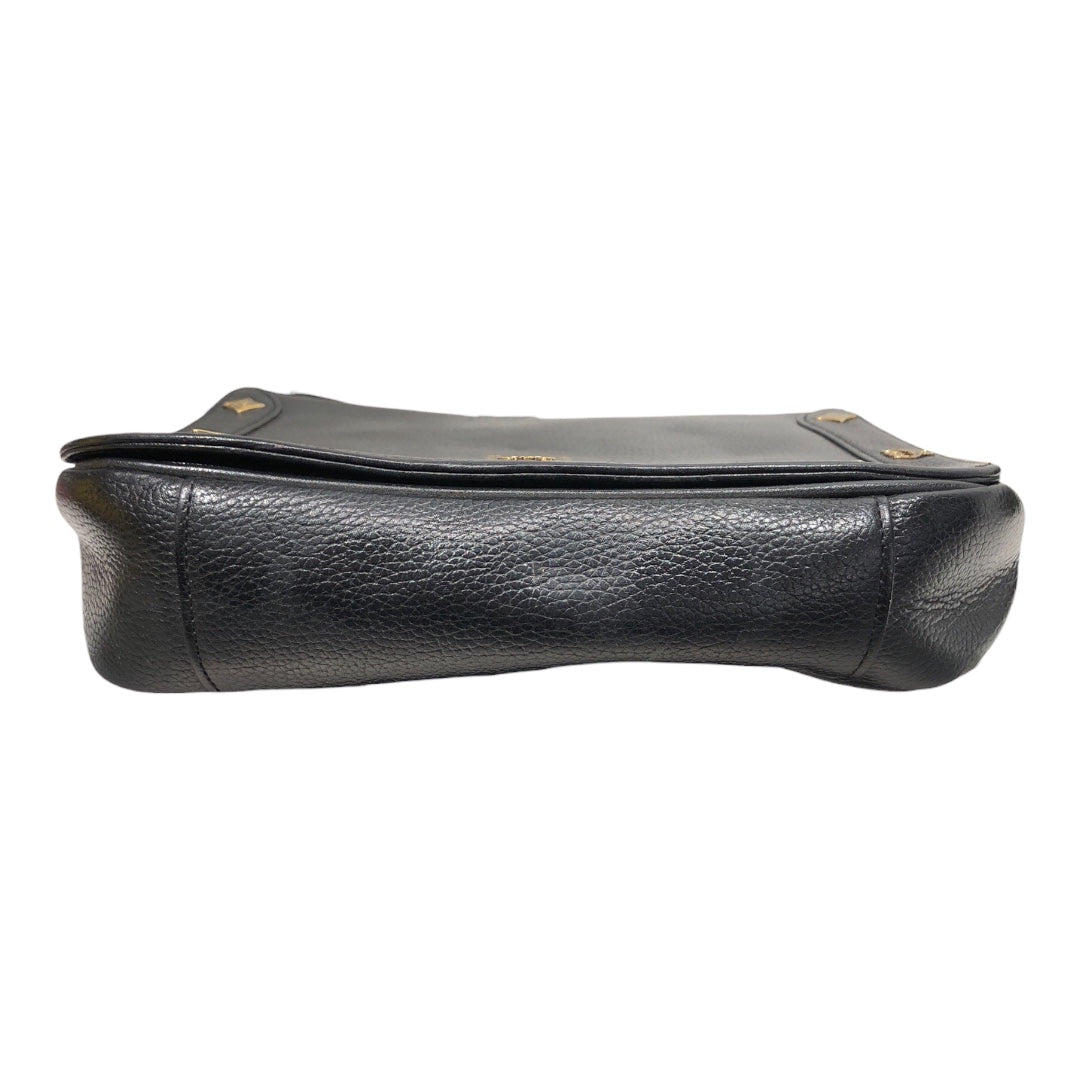 MCM/Cross Body Bag/Leather/BLK/Crossbody view 8
