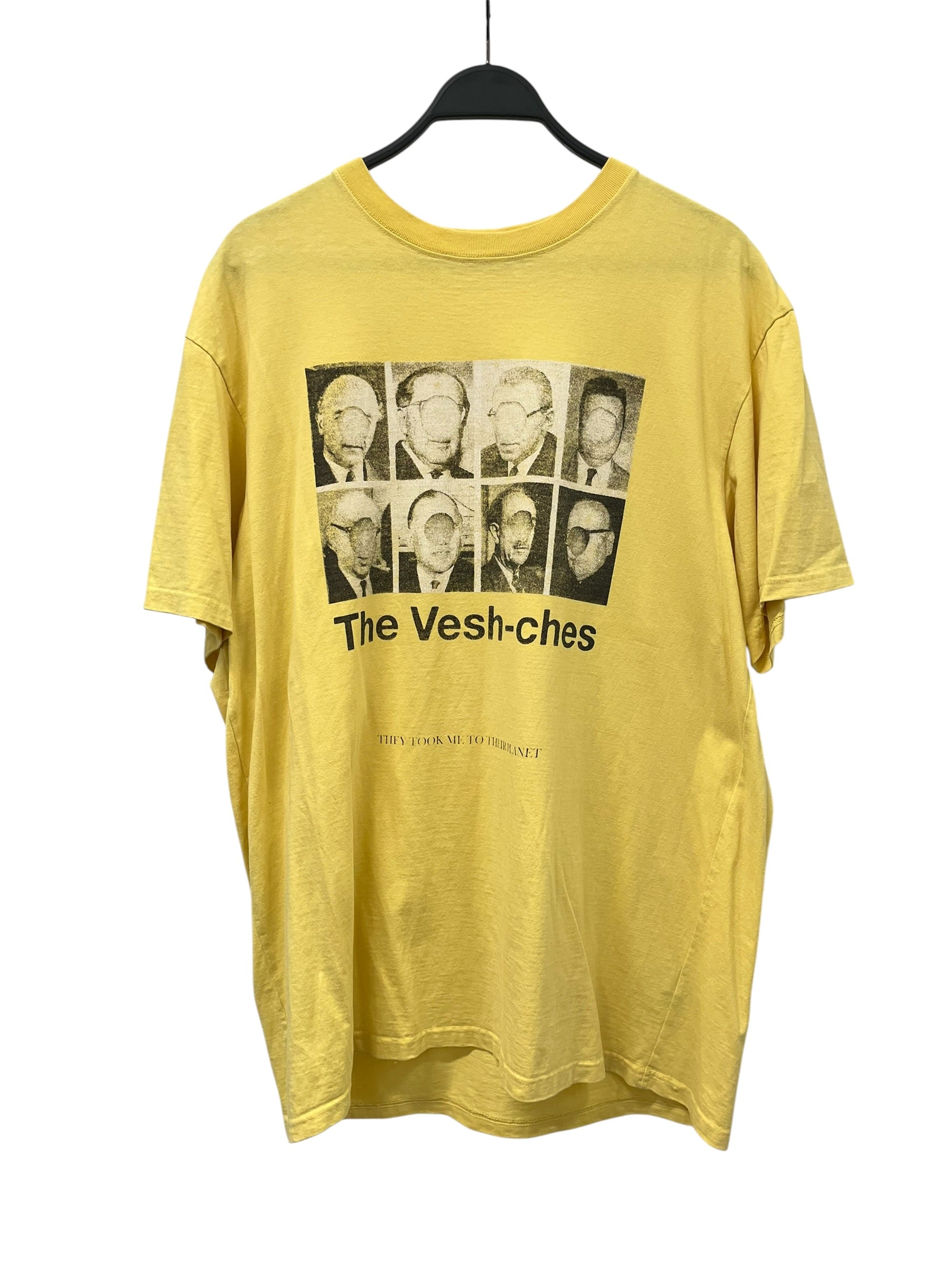 UNDERCOVER/T-Shirt/Cotton/YEL/18SS SWIRL PORTRAIT VESH-CHES view 1