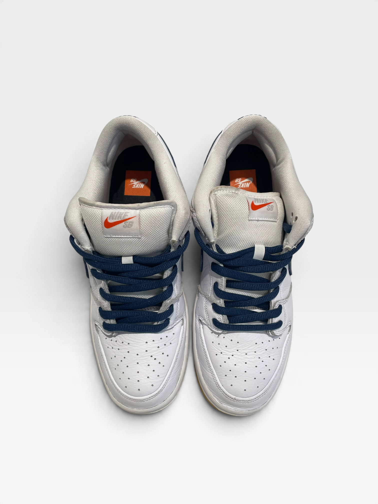 NIKE/Low-Sneakers/US 11/Suede/BLU/Sb Dunk Why So Sad view 3
