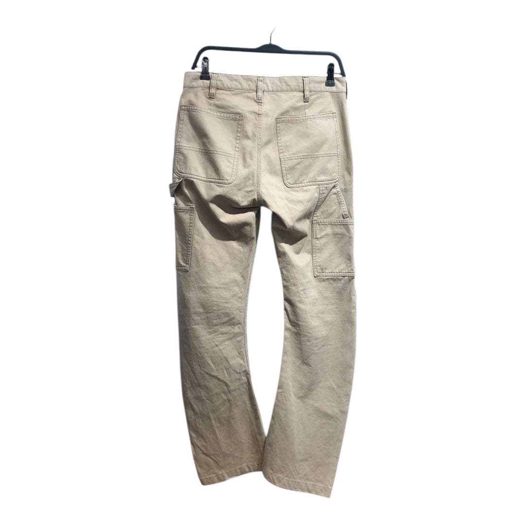 Attachment/Cargo Pants/1/Cotton/KHK/Button Fly/double-knee zipper view 2