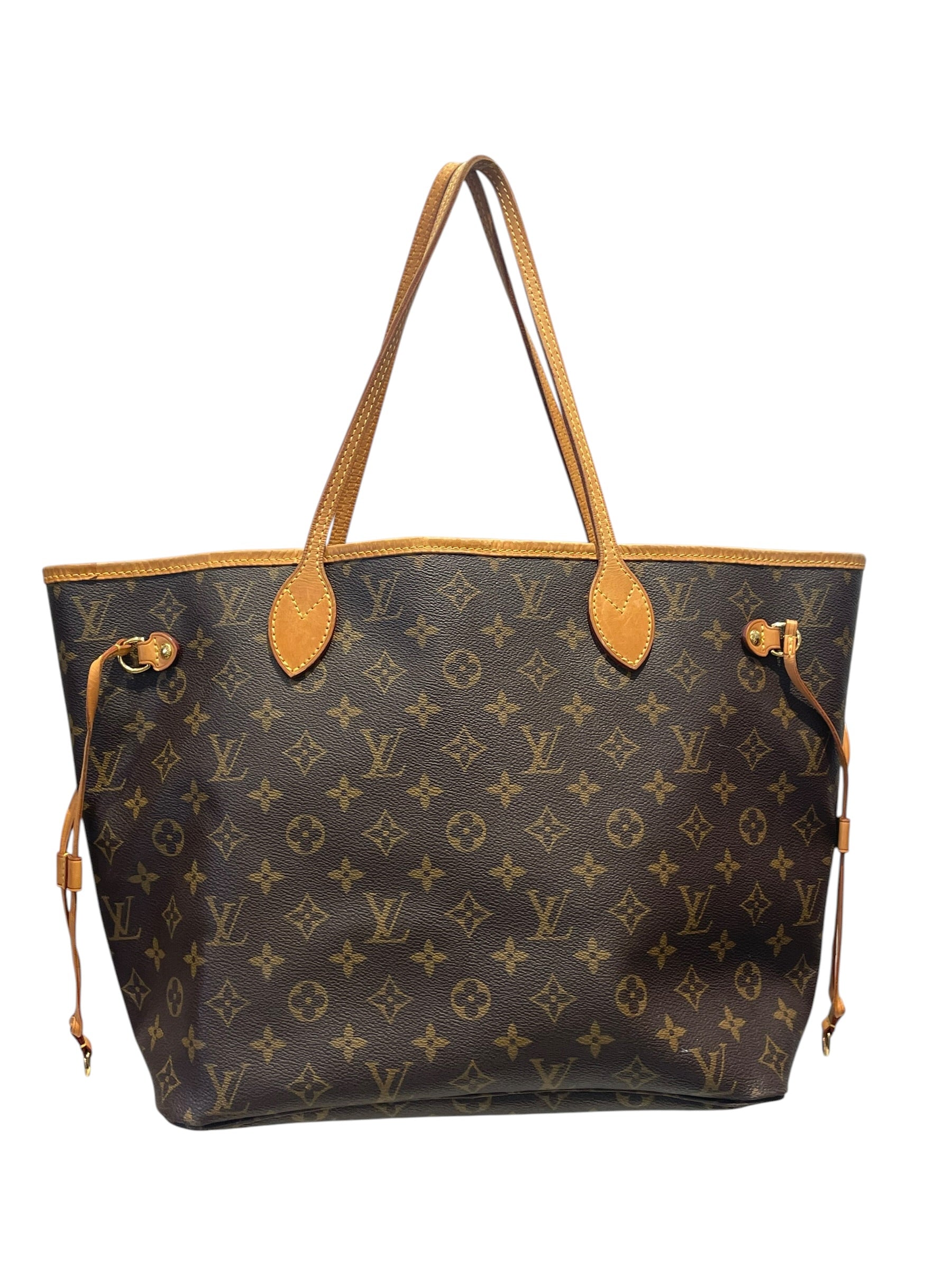 LOUIS VUITTON/Tote Bag/Monogram/Leather/BRW/Neverful MM Monogram Tote view 1