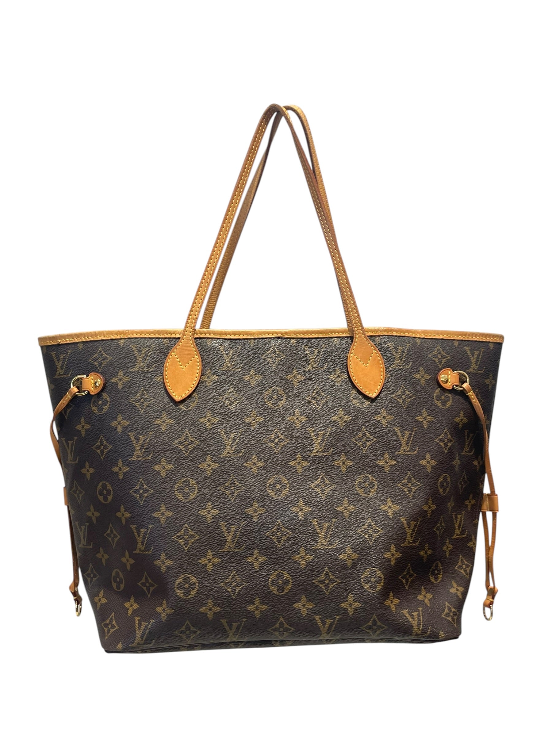 LOUIS VUITTON/Tote Bag/Monogram/Leather/BRW/Neverful MM Monogram Tote view 2