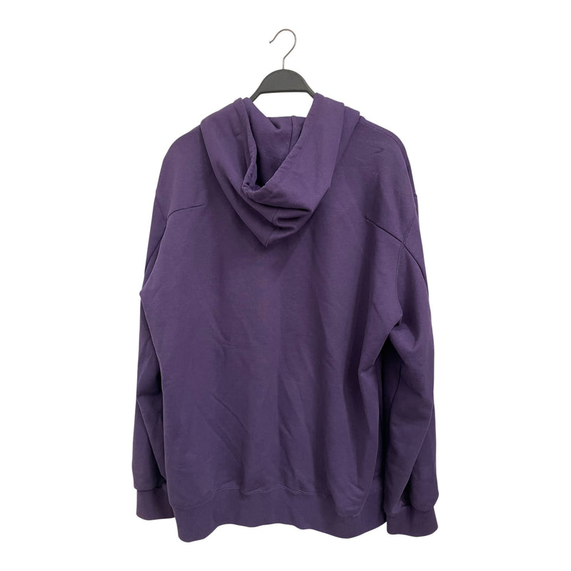 doublet/Hoodie/L/All Over Print/Cotton/PPL/BAD GUYS WORD FRINGE
