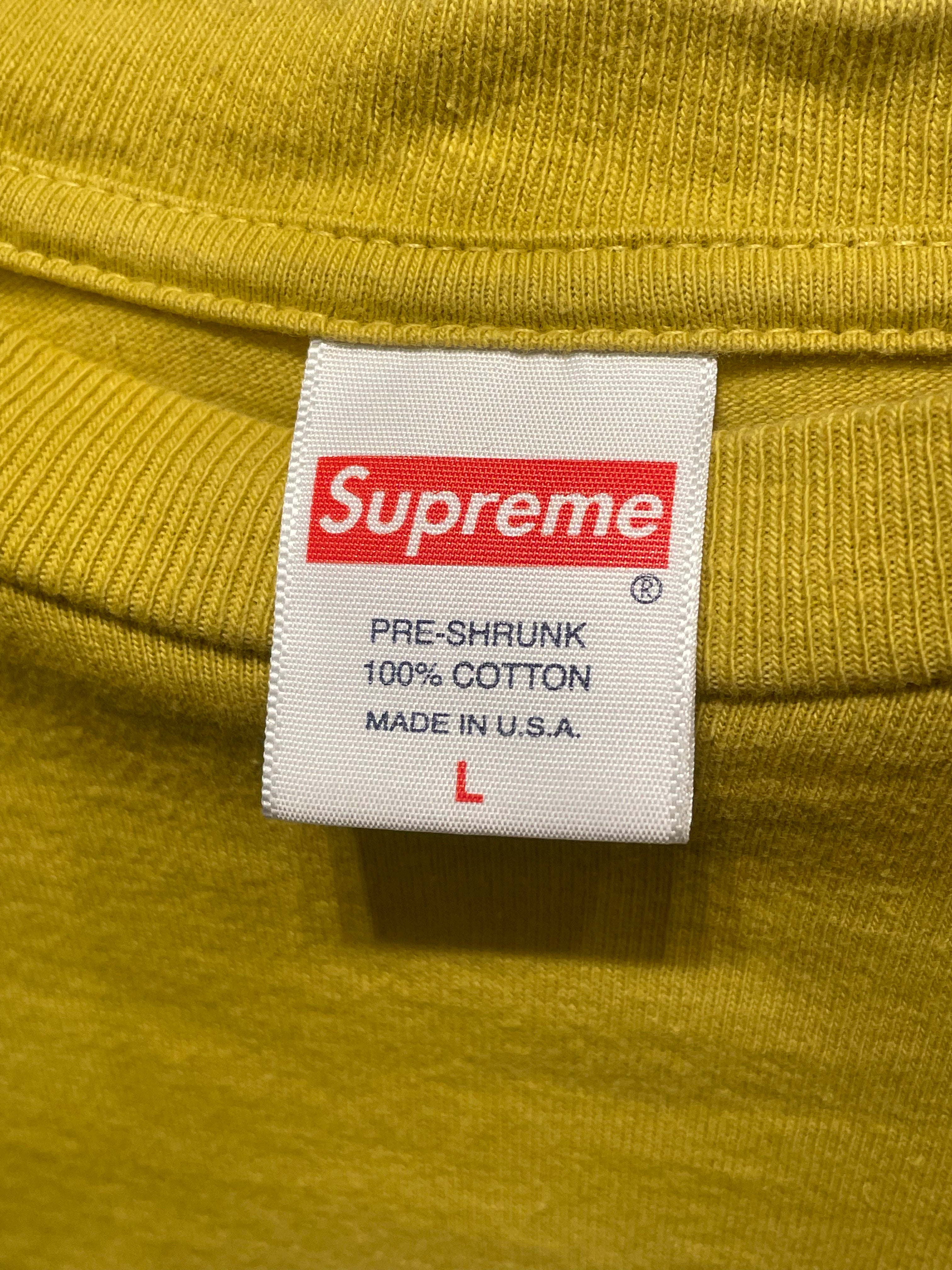Supreme/T-Shirt/L/Cotton/YEL/Graphic/it gets better every time view 3