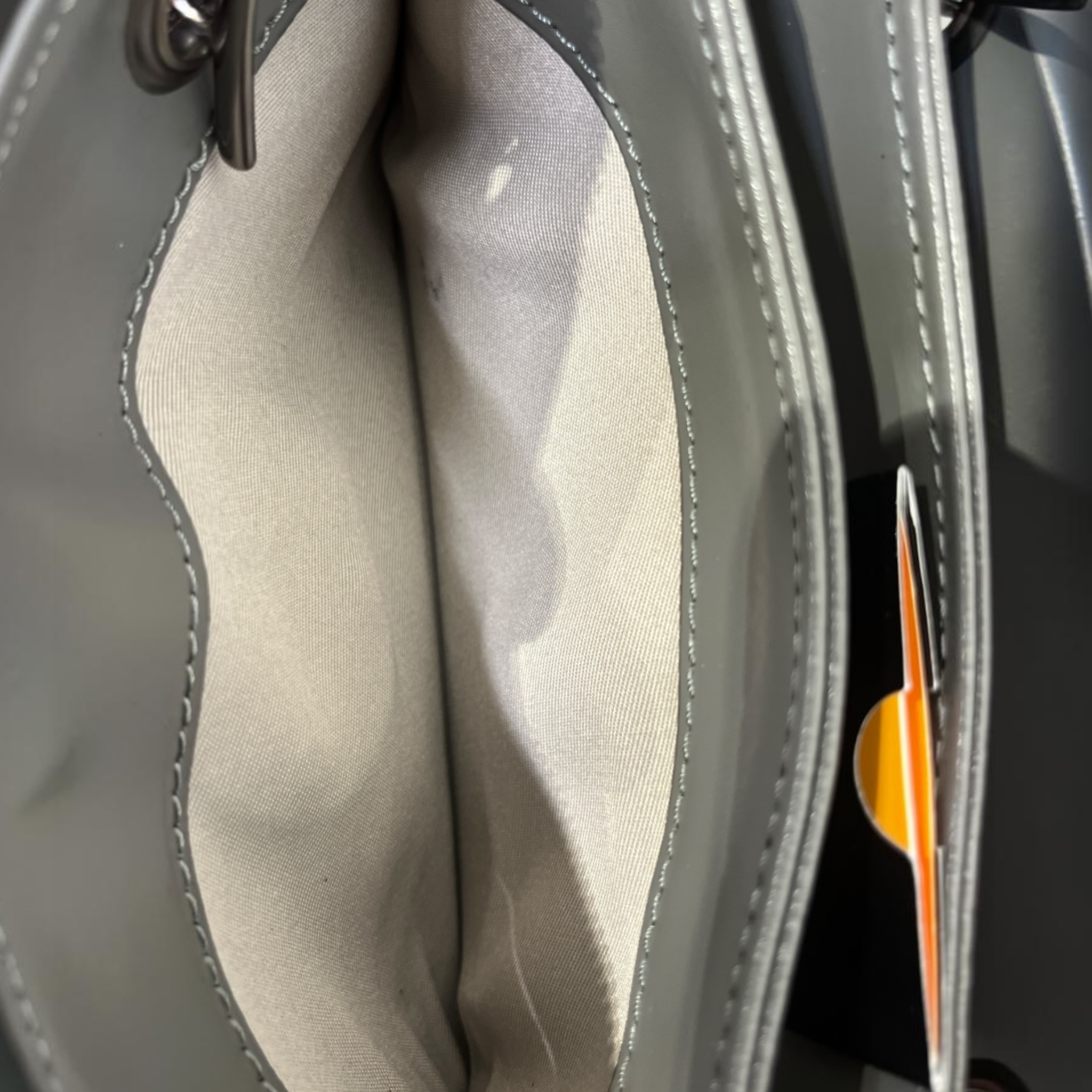 VALENTINO/Clutch Bag/Monogram/Leather/GRY/MONOGRAM CROSSBODY BAG view 5