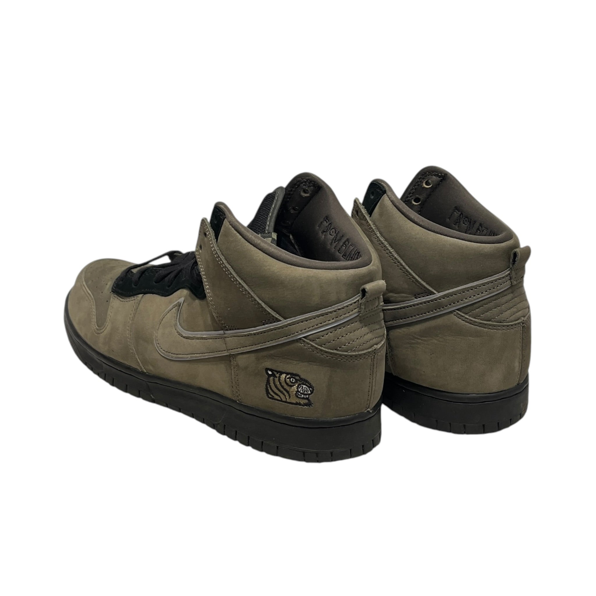 NIKE/Hi-Sneakers/US 11/GRN/SOULGODS OLIVE HIGHTOP view 2