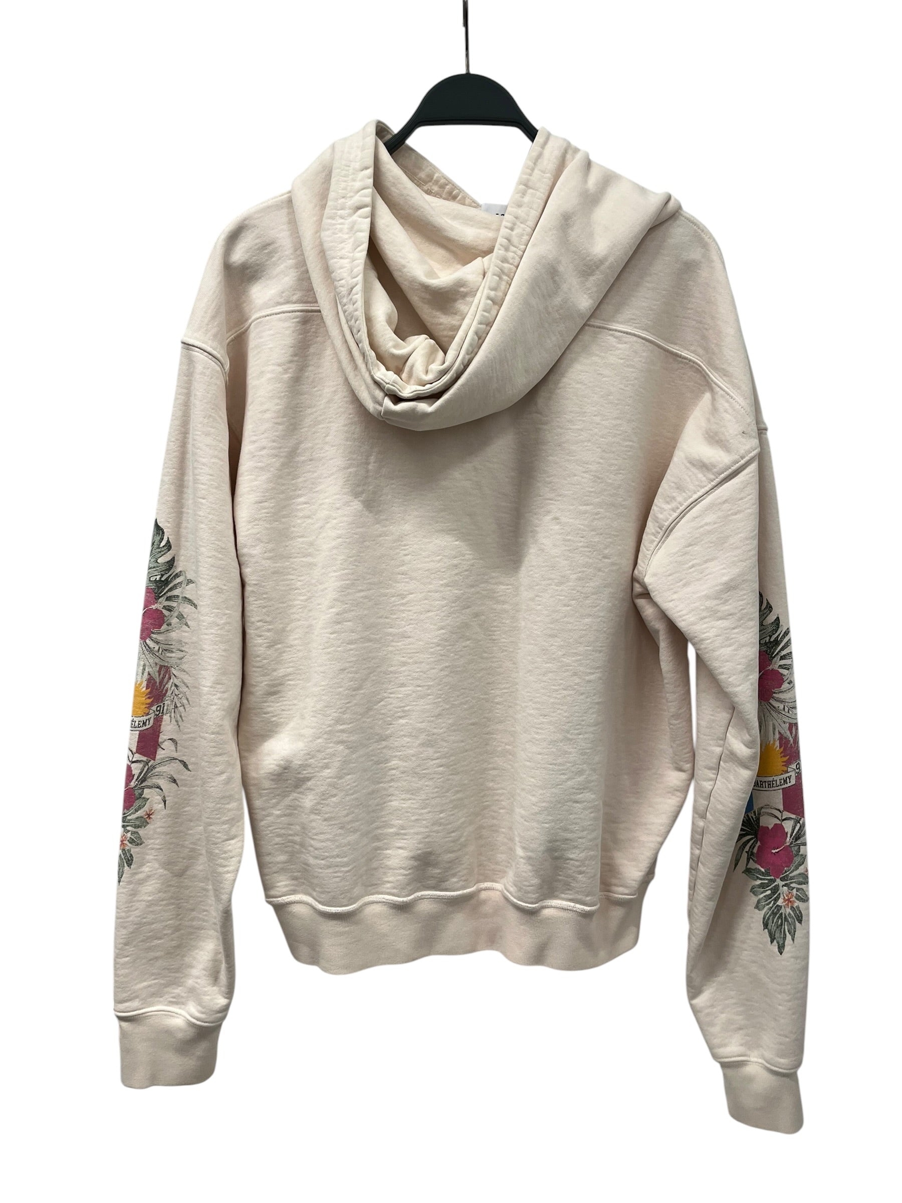 RHUDE/Hoodie/S/Cotton/CRM/ST. RHUDE UNIVERSITY view 2