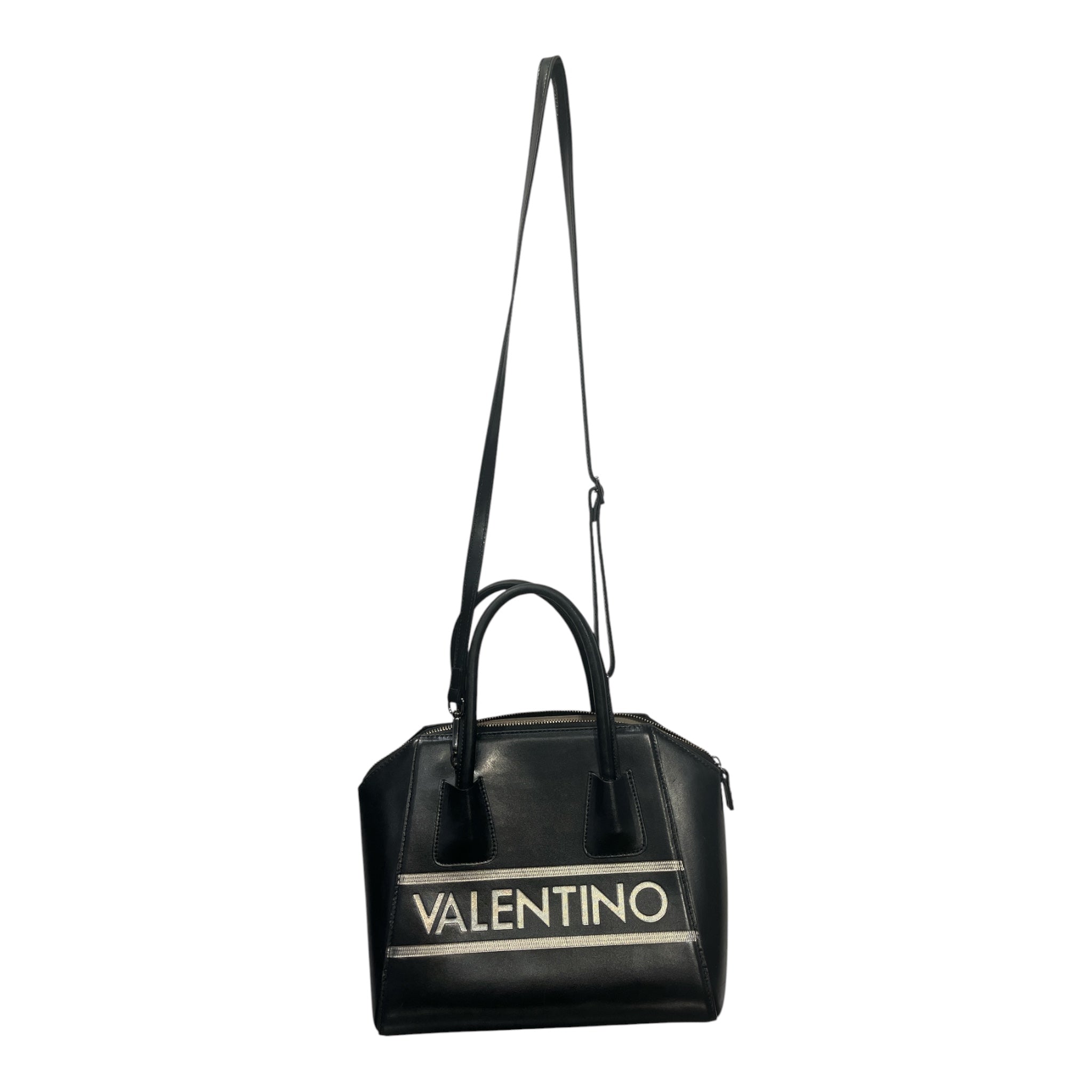 VALENTINO/Tote Bag/Leather/BLK/MINIMI TOTE BAG view 1
