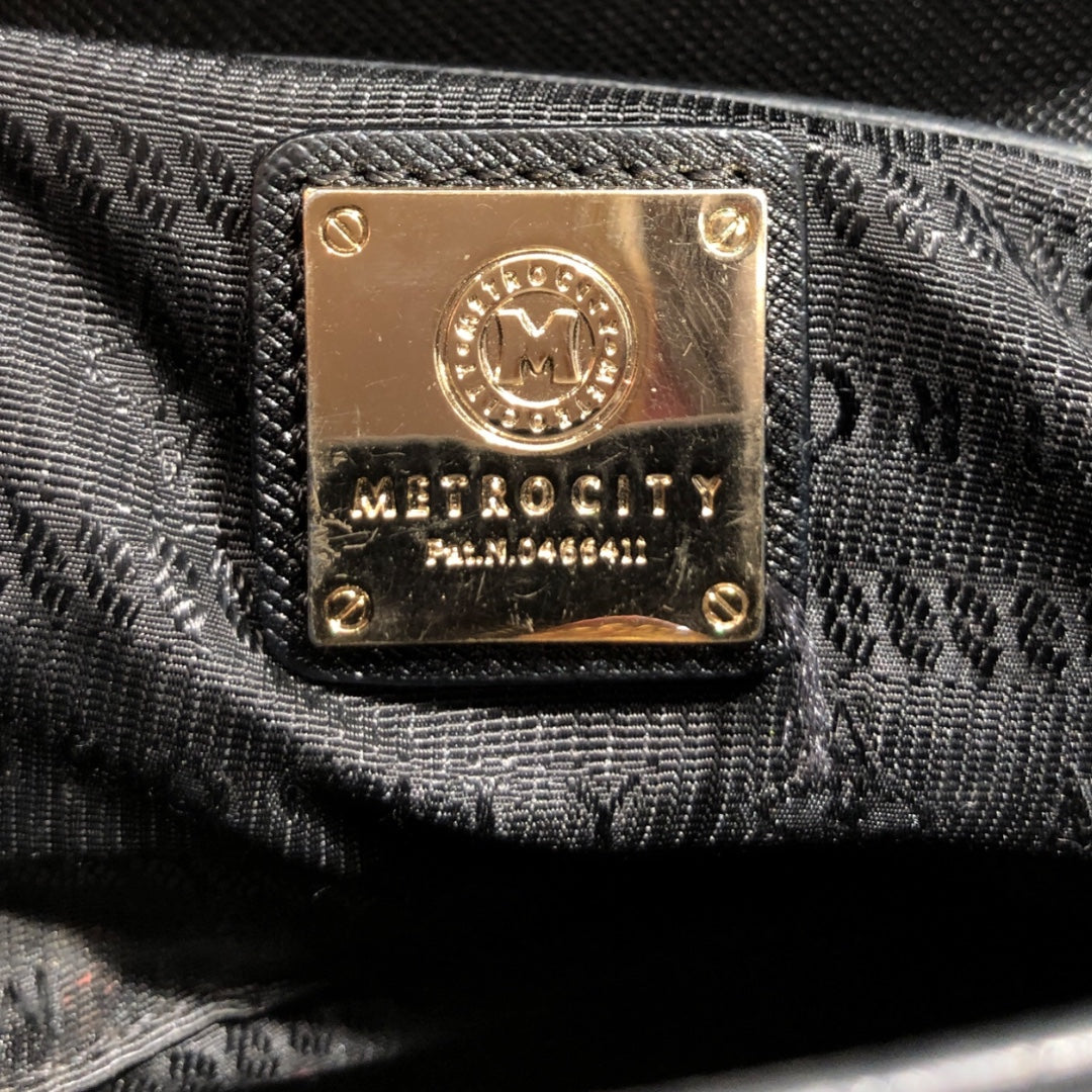 METROCITY/Hand Bag/Leather/BLK/tassel view 8