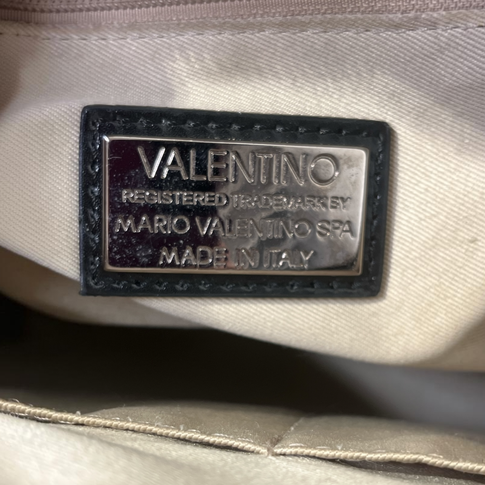 VALENTINO/Tote Bag/Leather/BLK/MINIMI TOTE BAG view 5