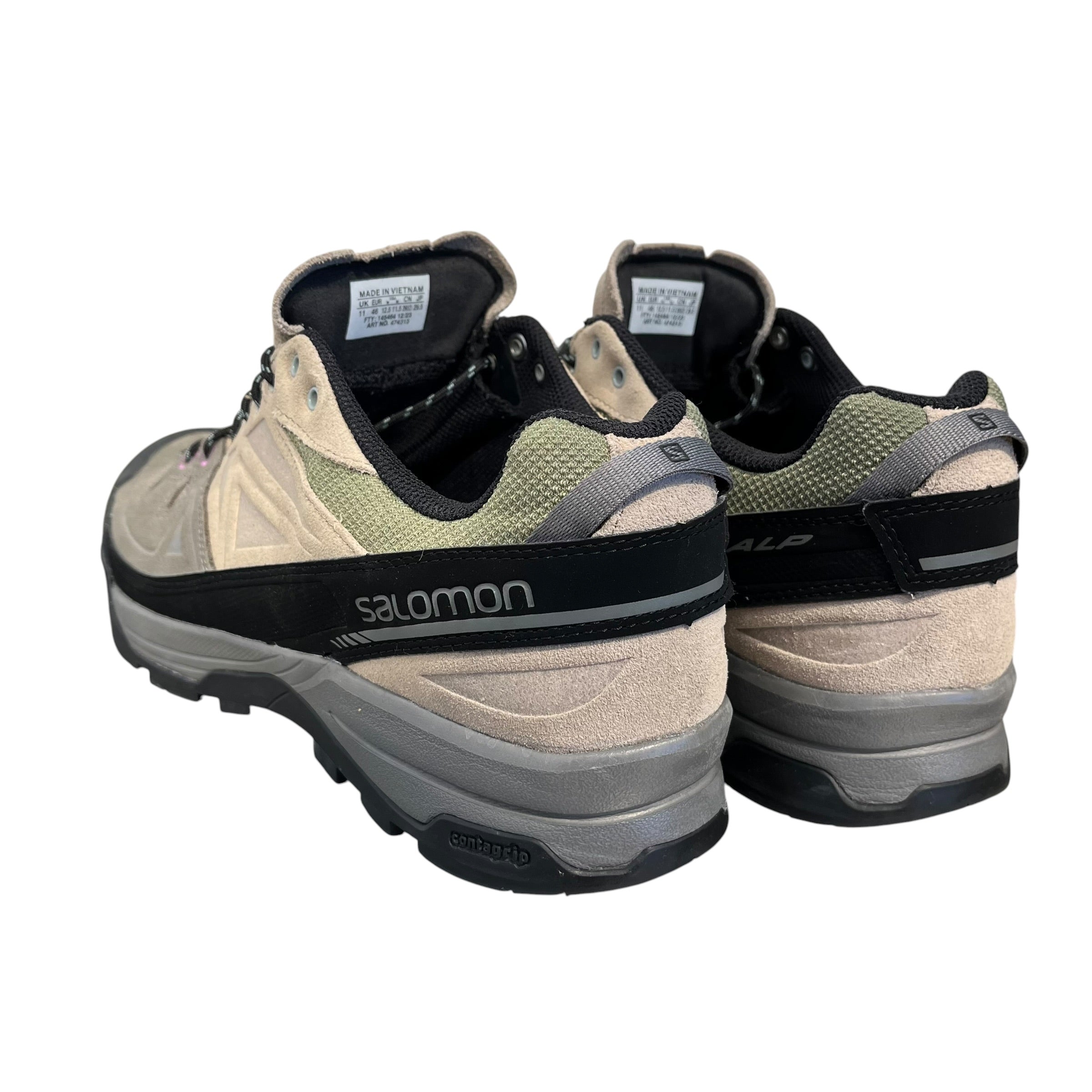 salomon/Low-Sneakers/US 11.5/Suede/MLT/X-ALP view 2