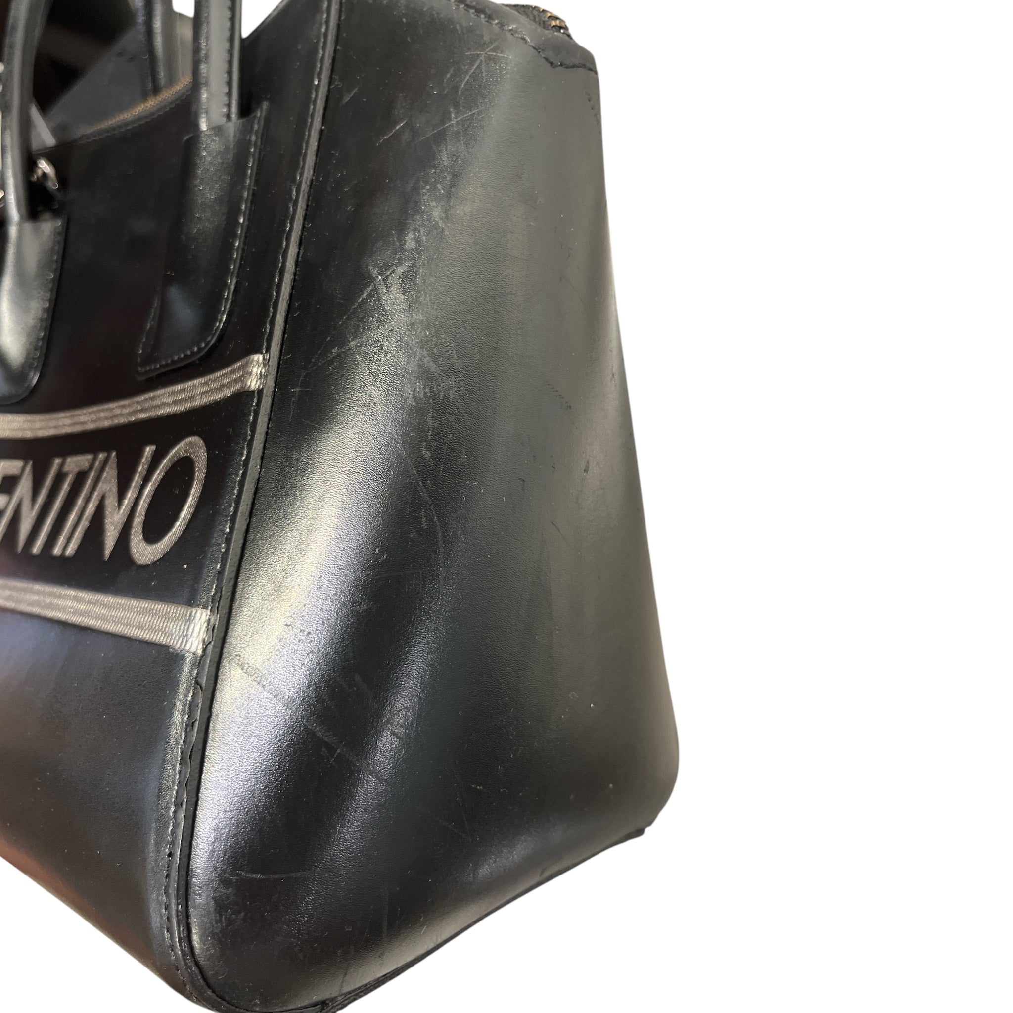 VALENTINO/Tote Bag/Leather/BLK/MINIMI TOTE BAG view 6