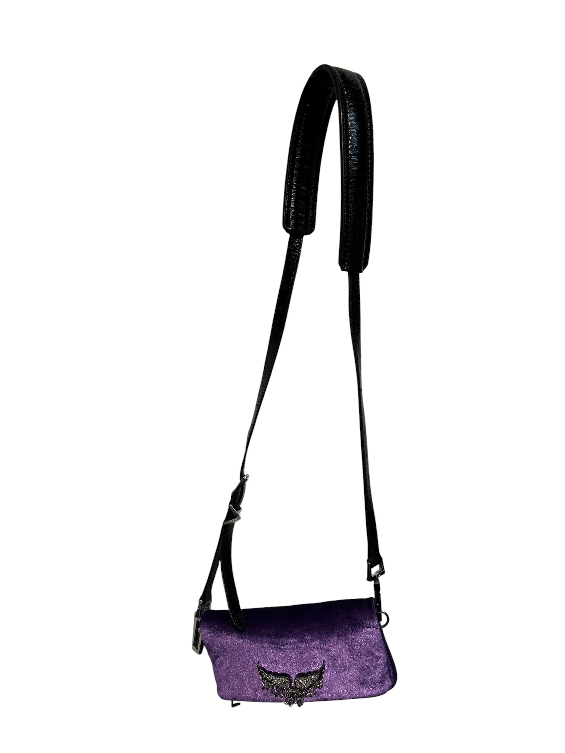 Zadig&Voltaire/Clutch Bag/S/Silk/PPL/ view 1