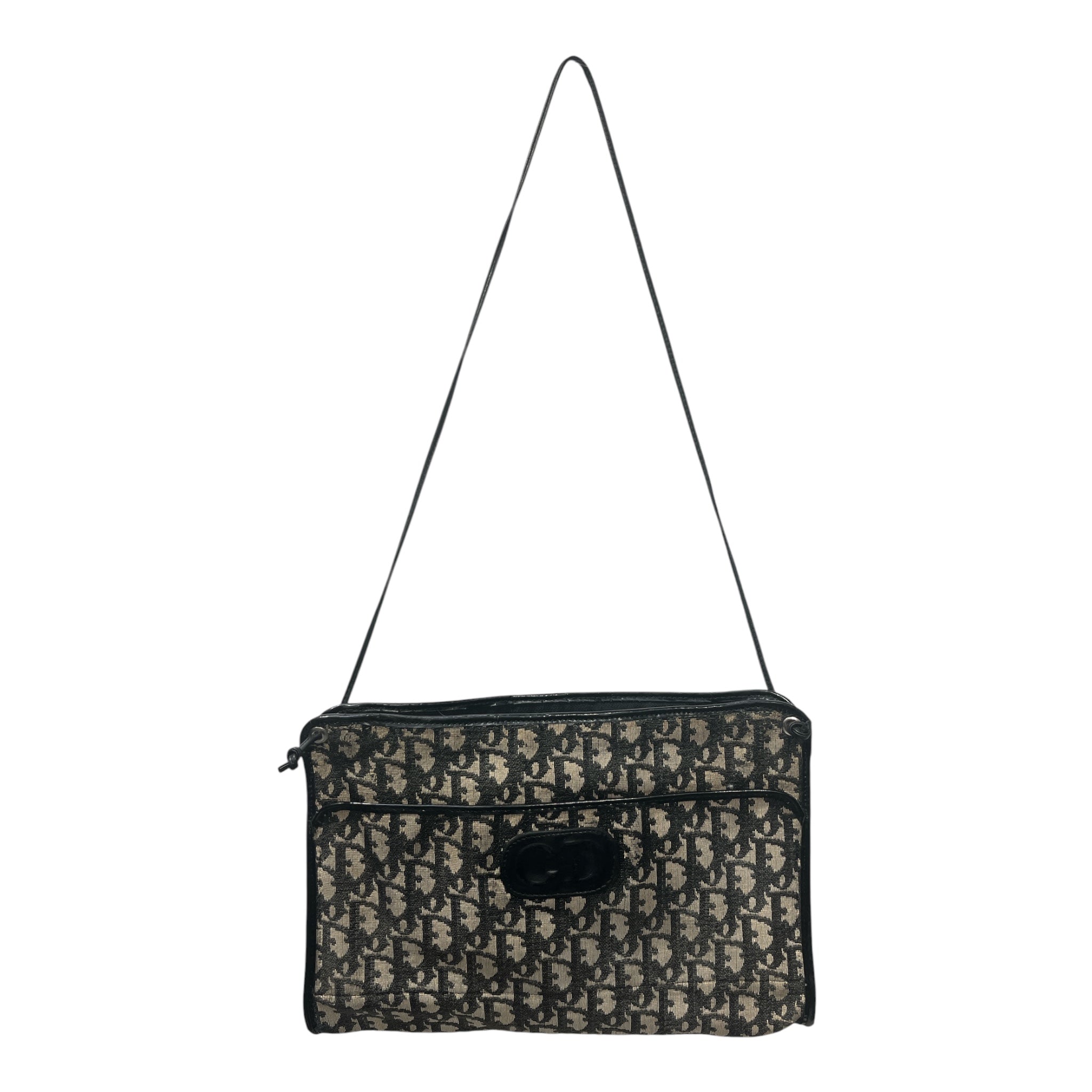 Christian Dior/Cross Body Bag/Monogram/BEG/TROTTER MONOGRAM CANVAS view 1