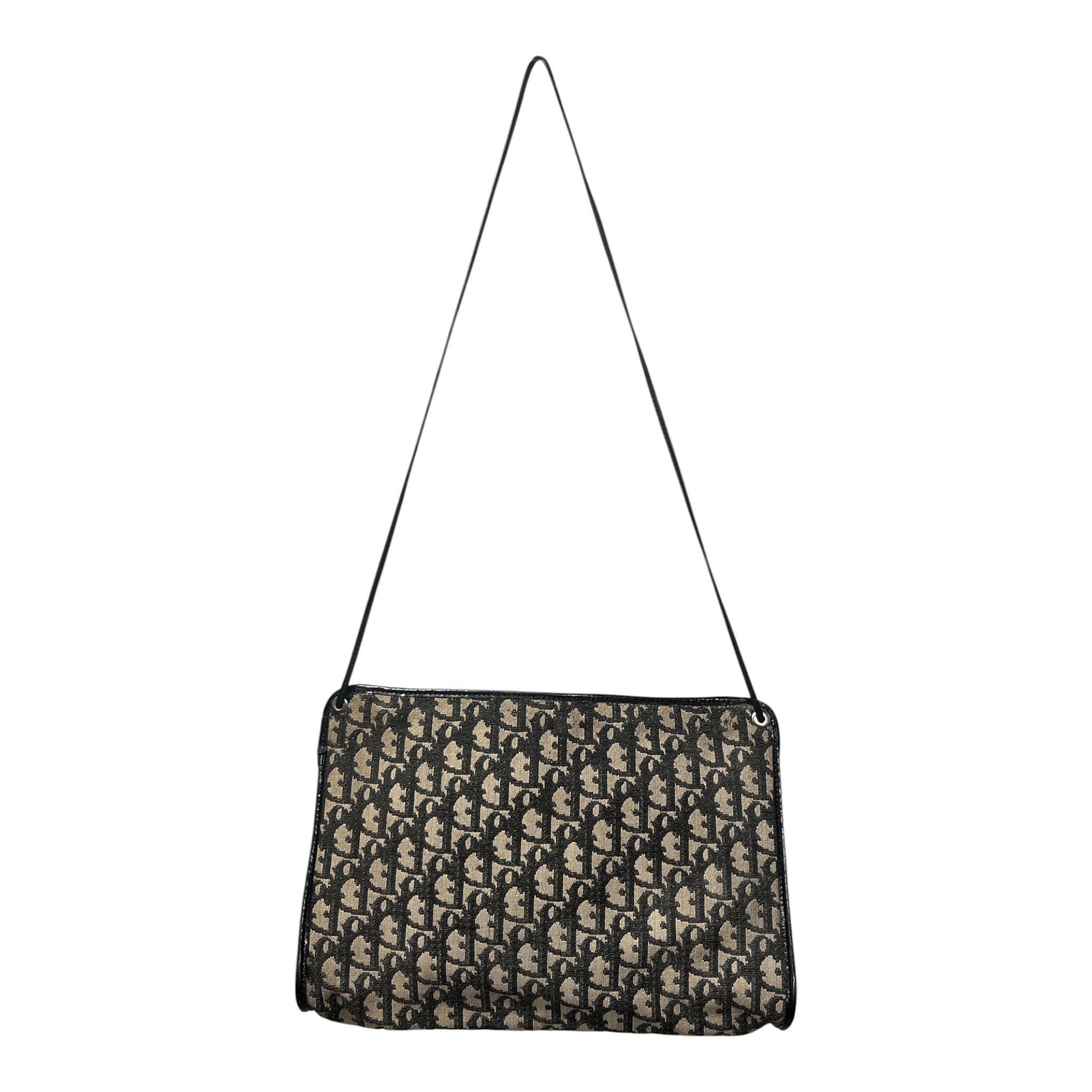 Christian Dior/Cross Body Bag/Monogram/BEG/TROTTER MONOGRAM CANVAS view 2