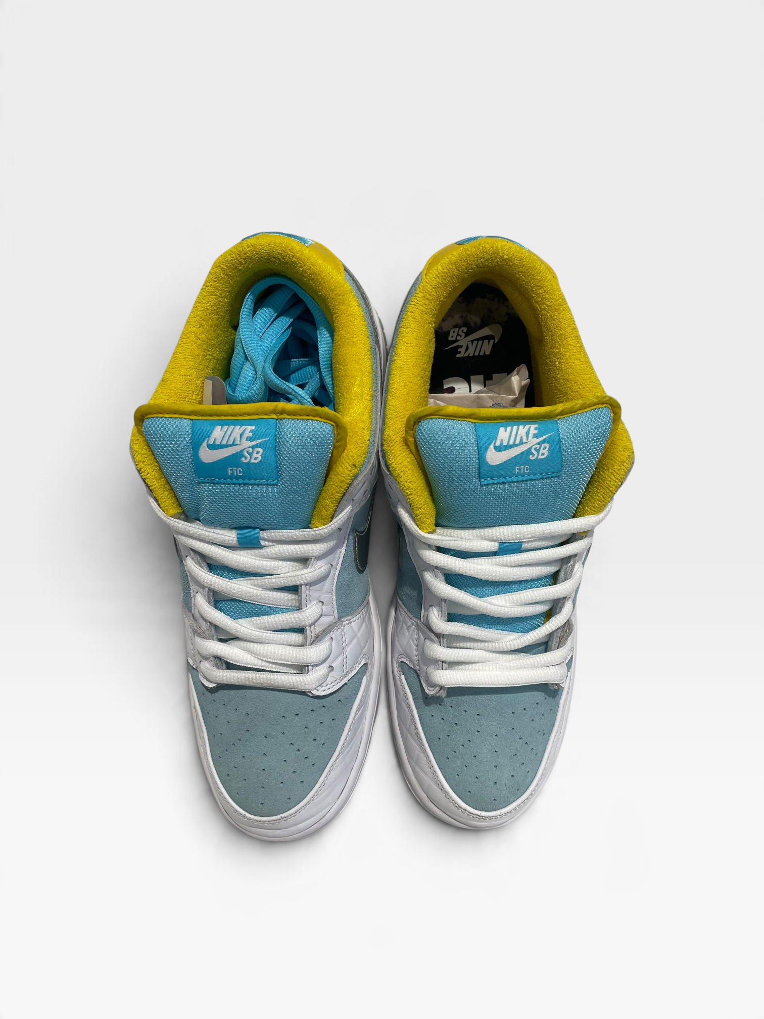 NIKE/FTC/Low-Sneakers/US 11/Leather/BLU/SB Dunk FTC Lagoon Pulse view 3