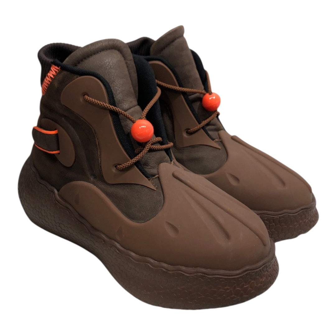 FCTRY LAb/Lace Up Boots/US 11/Leather/BRW/STOMPER view 1