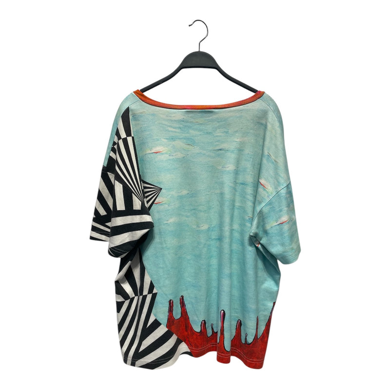 Walter Van Beirendonck/T-Shirt/L/Cotton/WHT/All Over Print/WHAMBAM ALL-OVER PRINT TEE