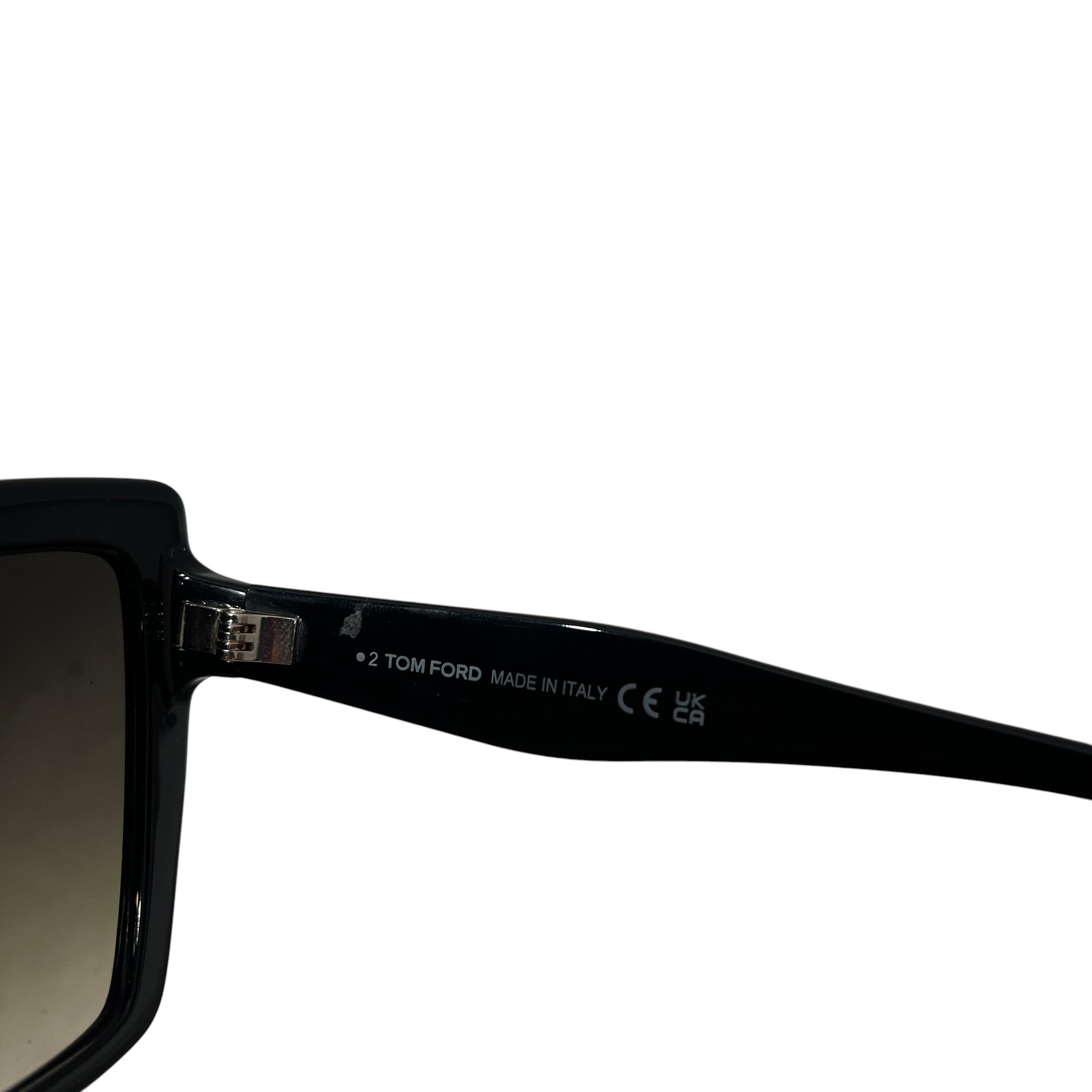 TOM FORD/Sunglasses/Plastic/BLK/M's/Giulio 59mm Black Frame TF1195 view 3