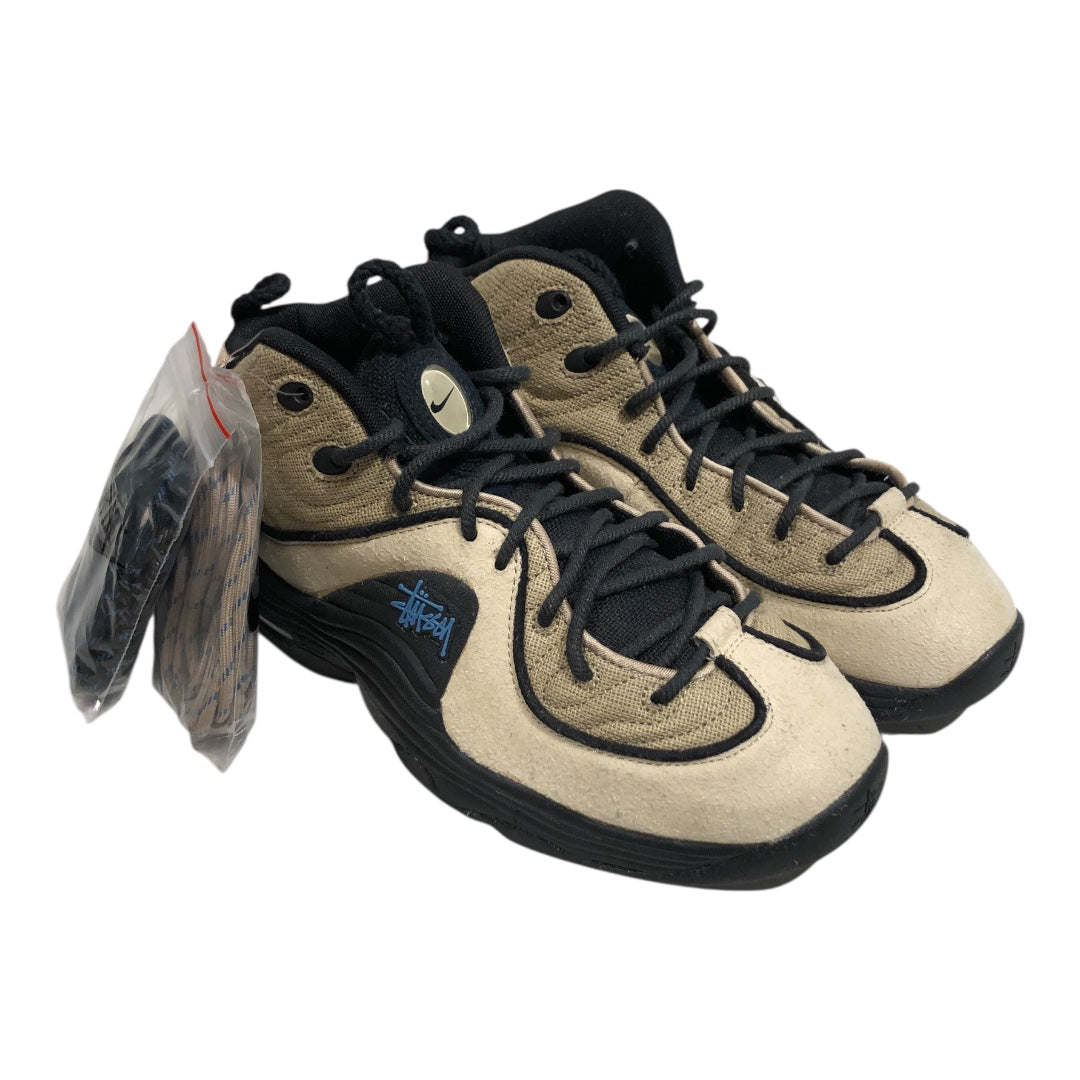 NIKE/STUSSY/Hi-Sneakers/US 8/Suede/CML/U-Tip/Stussy Penny 2 Collab view 1