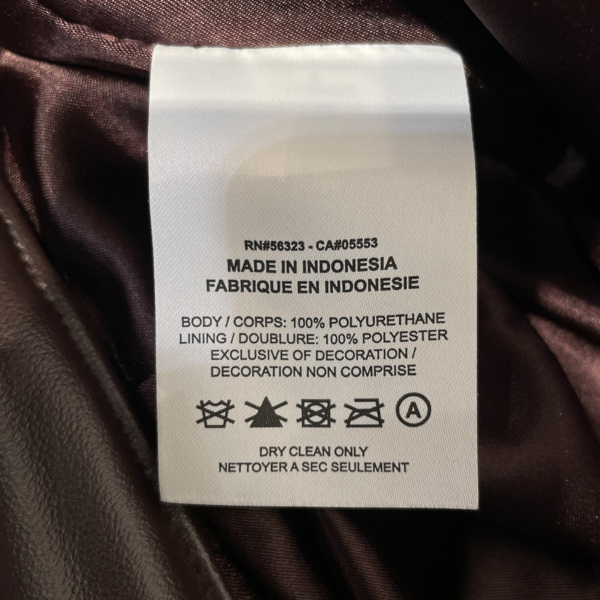 maison chateau rogue/JORDAN BRAND/Straight Pants/Leather/BRD/ view 4