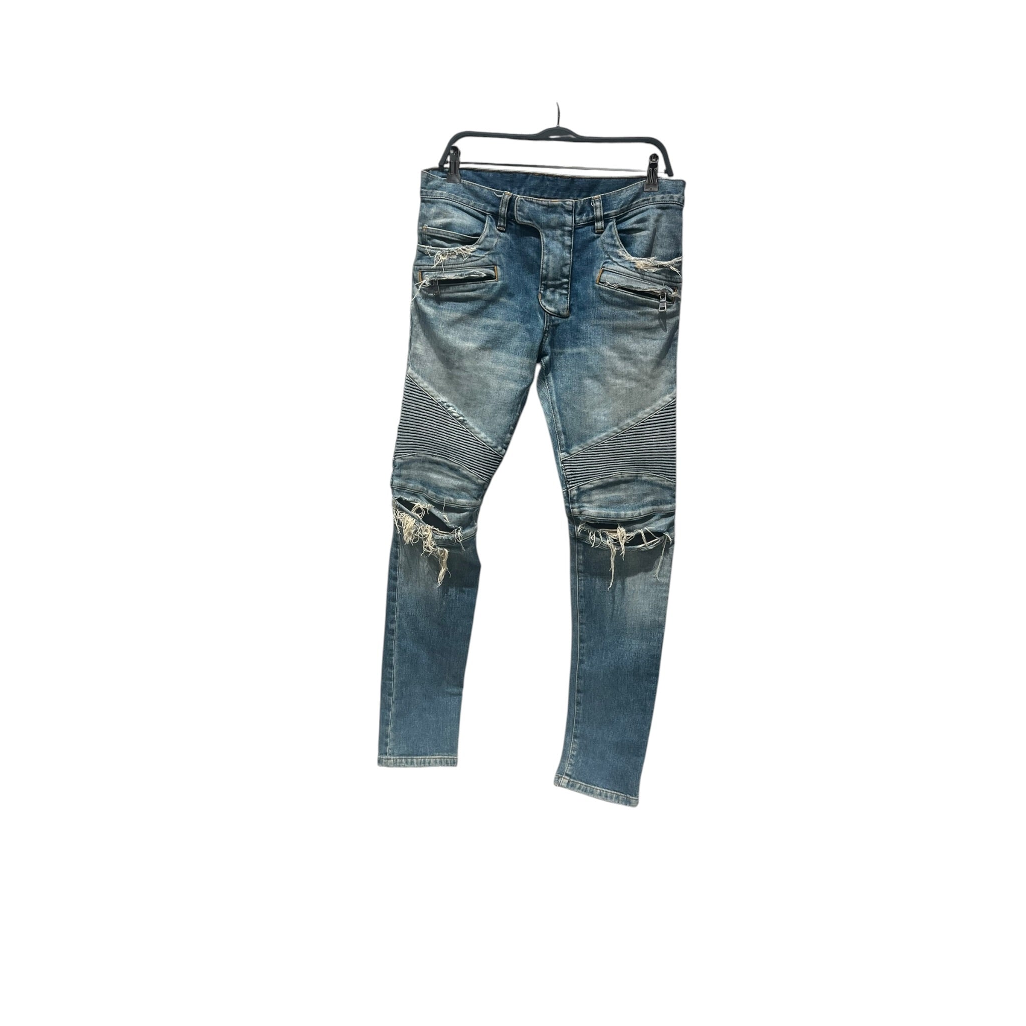 BALMAIN/Skinny Pants/30/Denim/BLU/PO IT55 91OV view 1