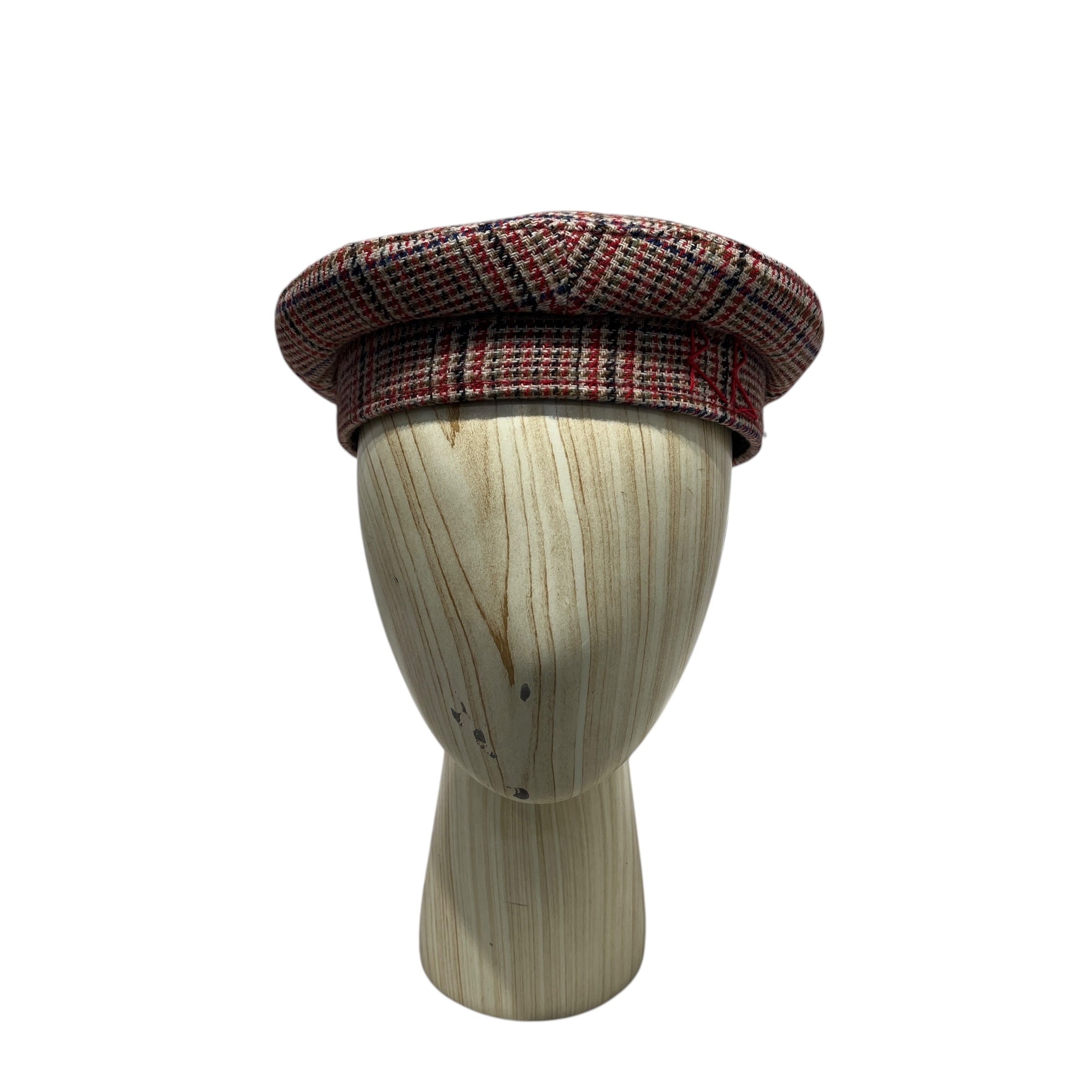 Ruslan Baginskiy/Hat/M/Plaid/Cotton/RED/plaid beret view 1