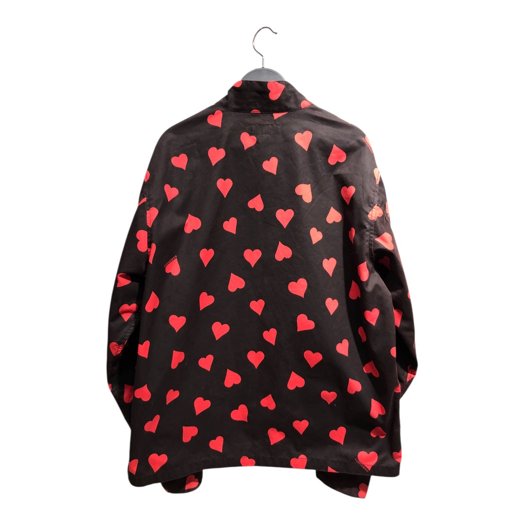 Supreme/Jacket/L/Cotton/BRW/All Over Print/Hearts zip up view 2