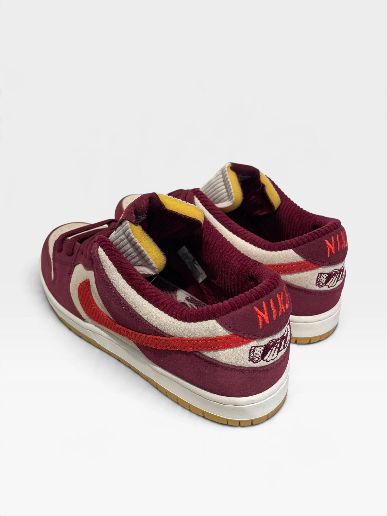 NIKE SB/Low-Sneakers/US 11/Suede/BRD/Dunk Low "Skate Like A Girl" view 2