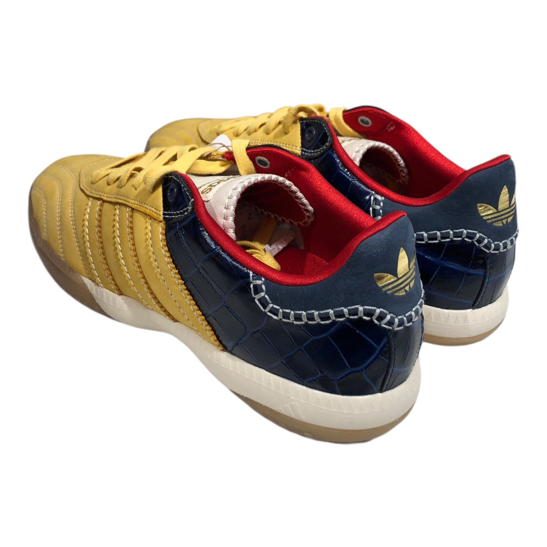 adidas/WALES BONNER/Low-Sneakers/US 11/Leather/YEL/samba millenium fade gold view 2