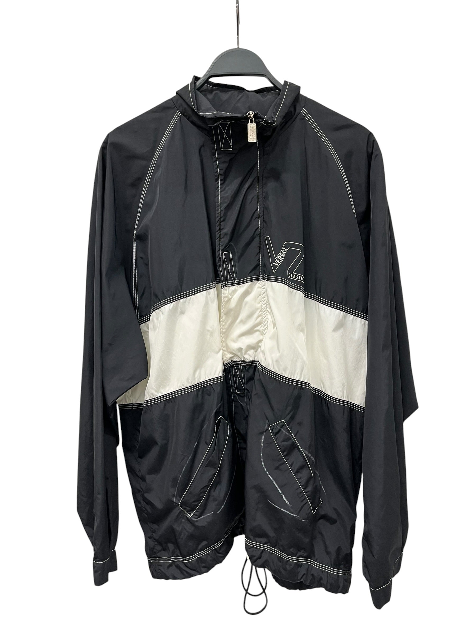 VERSACE/Windbreaker/XL/Nylon/BLK/VERSACE V2 WINDBREAKER view 1