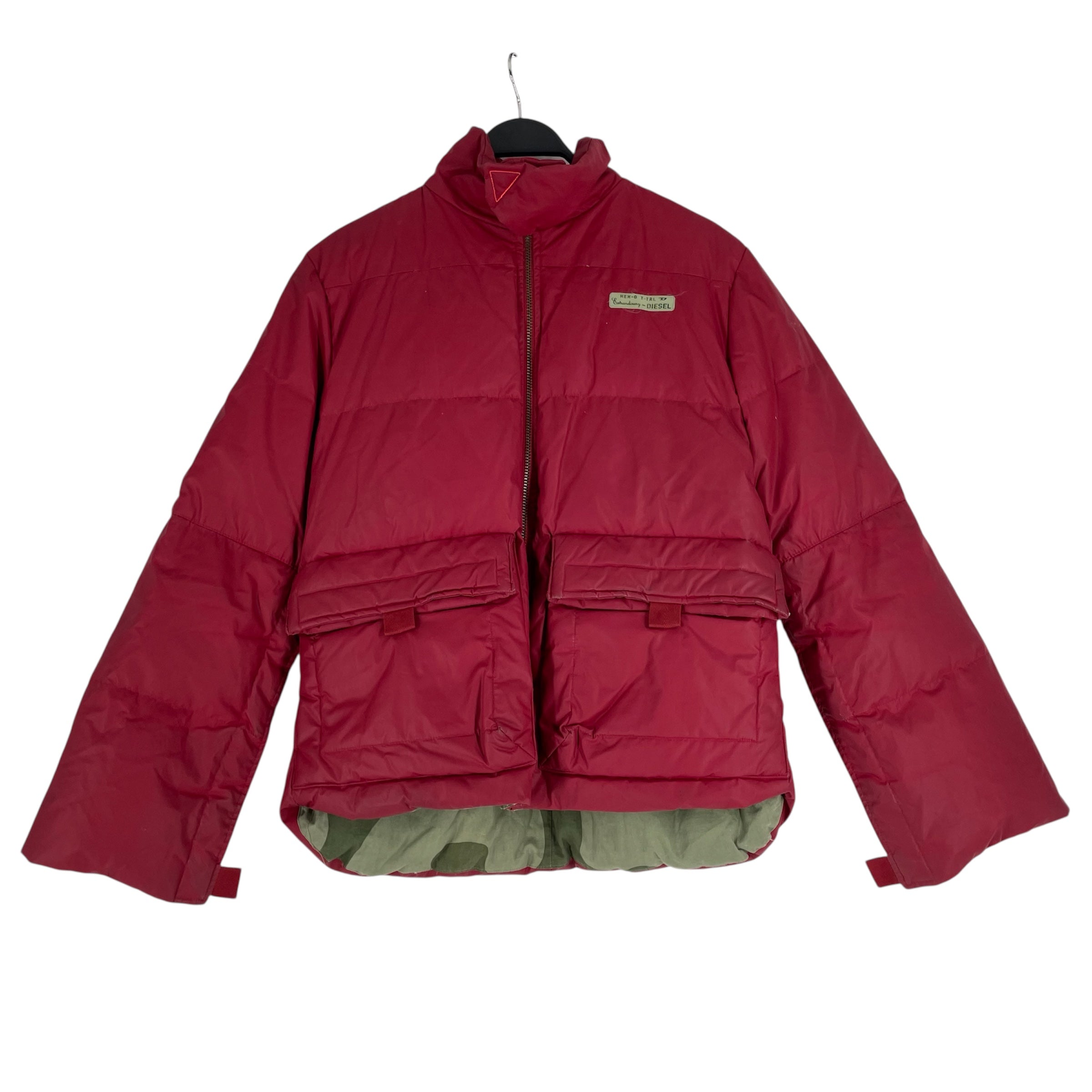 DIESEL/Jacket/XL/Polyester/RED/RN93243 view 1