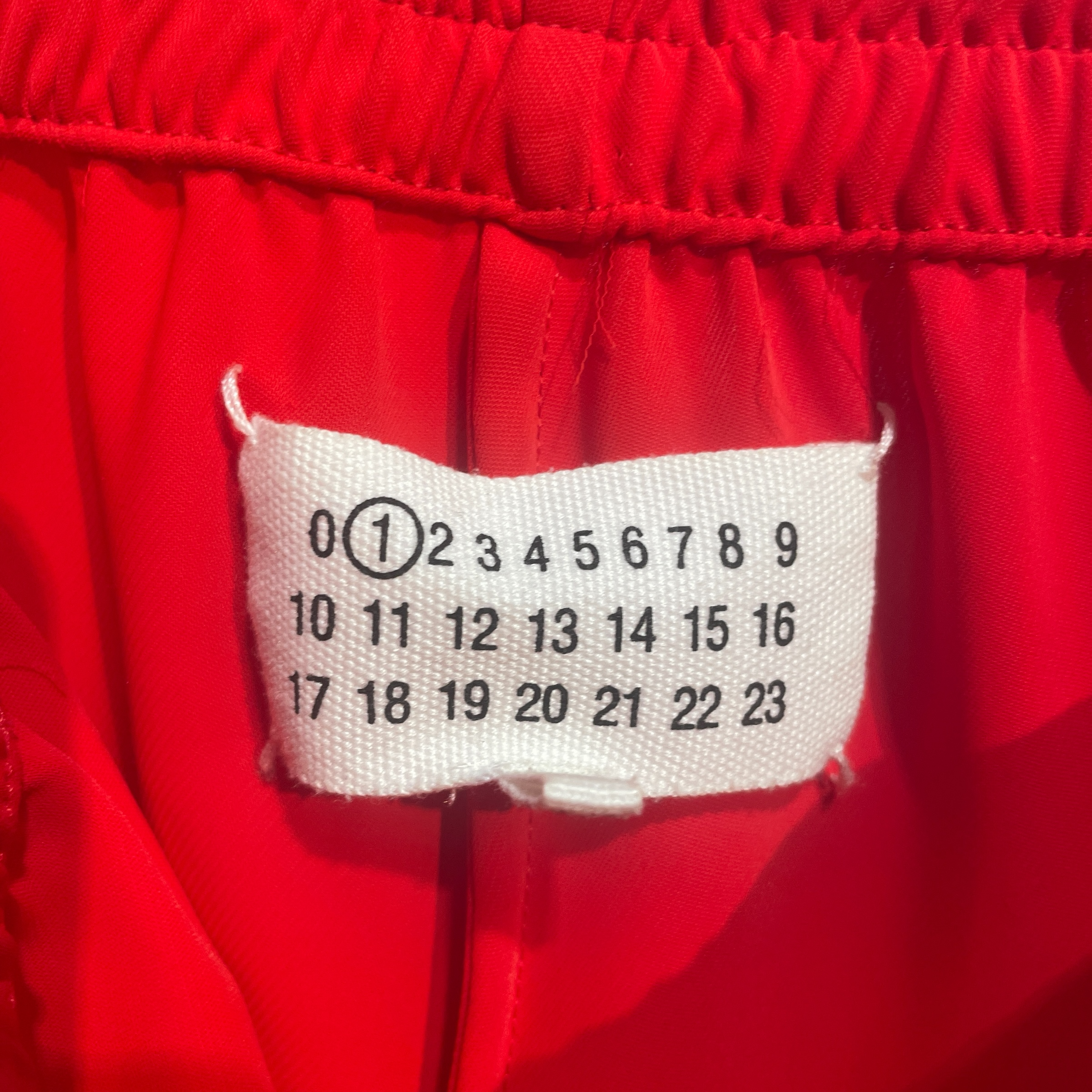 Maison Margiela/Pants/40/Polyester/RED/ view 4