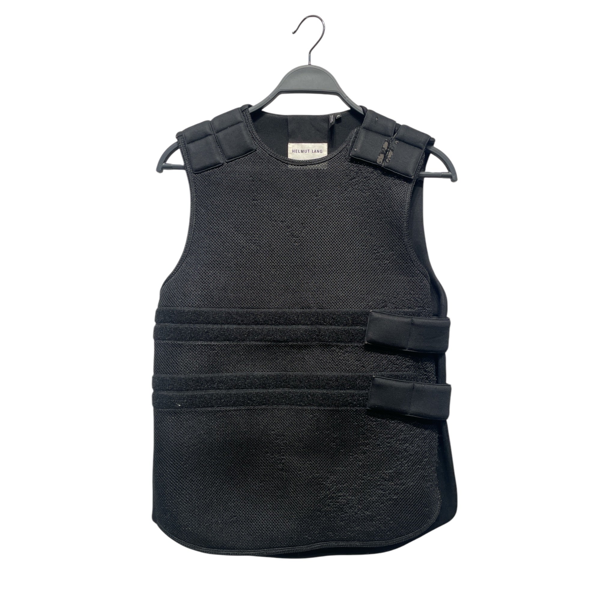 Helmut Lang/Vest/XS/Acrylic/BLK/bulletproof vest view 1