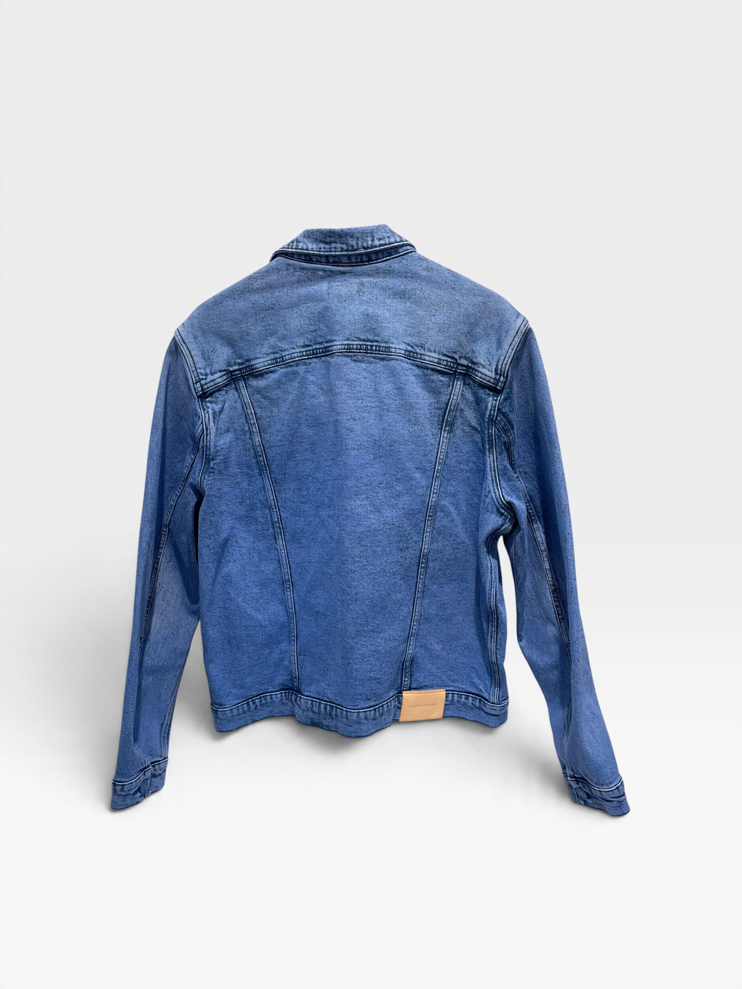 PURPLE BRAND/Denim Jkt/L/Denim/IDG/Graphic/Trucker Jacket view 2