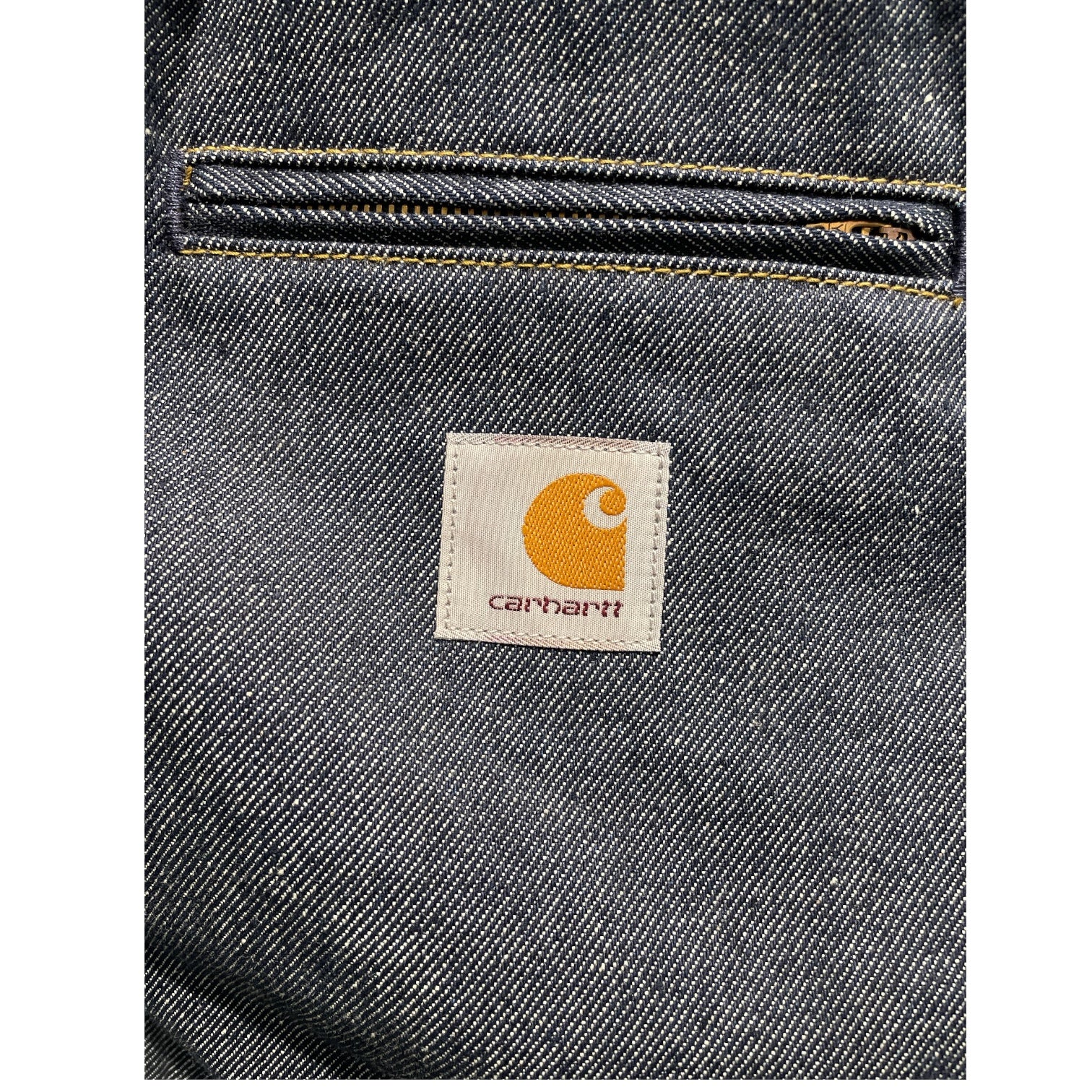 CARHARTT WIP(WORK IN PROGRESS)/Denim Jkt/L/Denim/NVY/Navy Denim Detroit Jacket view 3