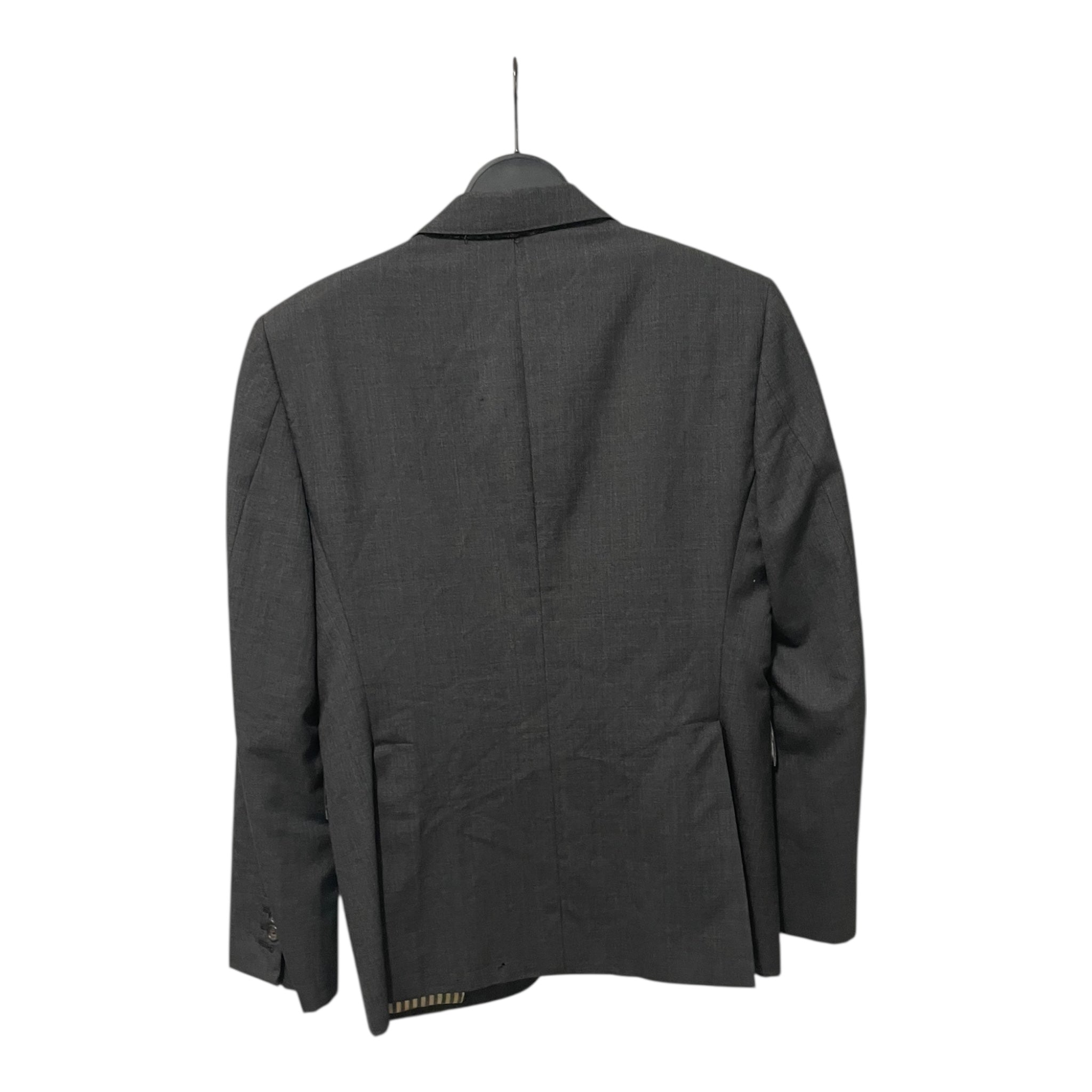 THOM BROWNE. NEW YORK/Suits/Cotton/GRY/BLAZER W STRIPED INSIDE view 2