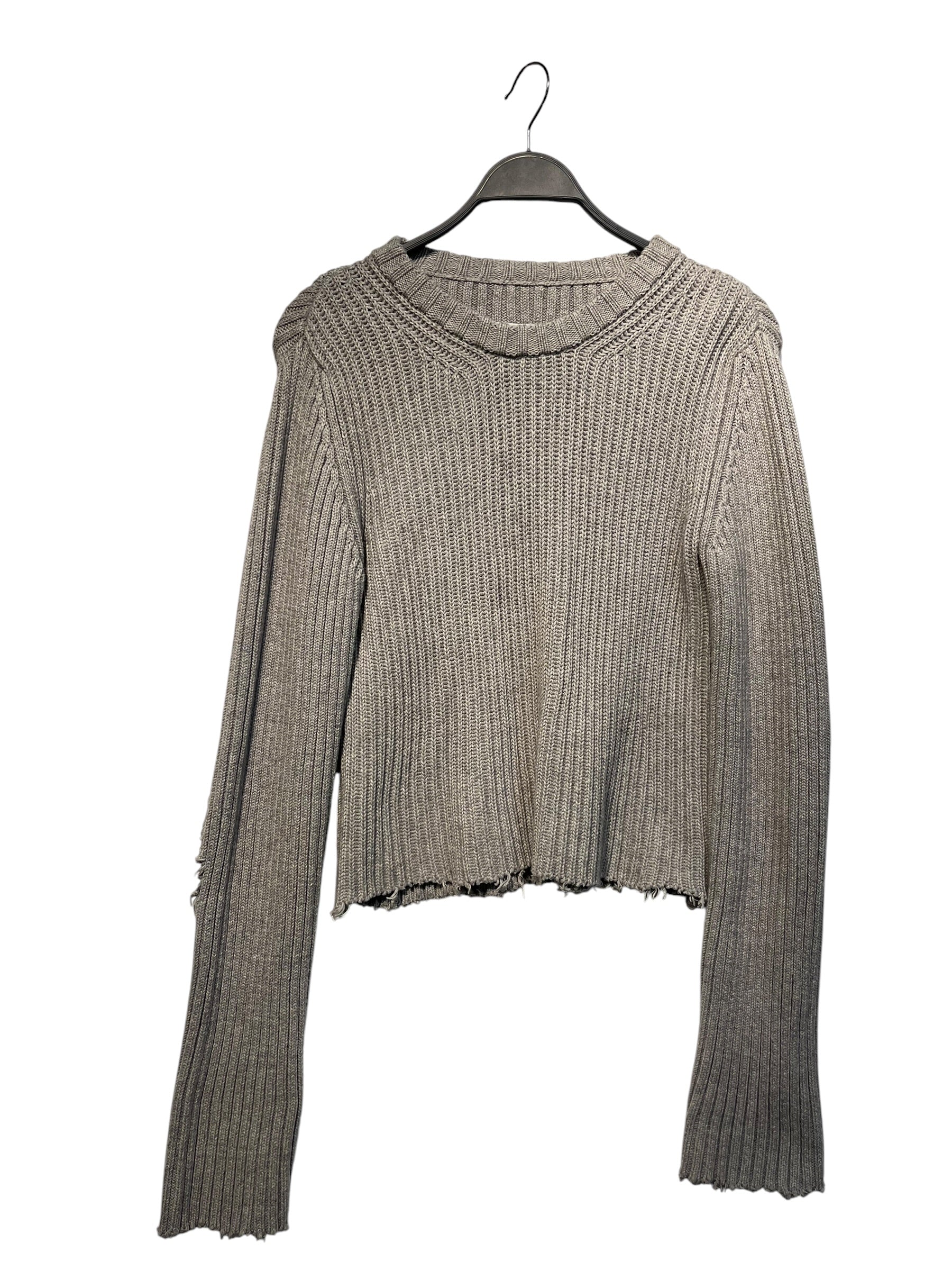 MM6/Heavy Sweater/M/Cotton/GRY/ view 1
