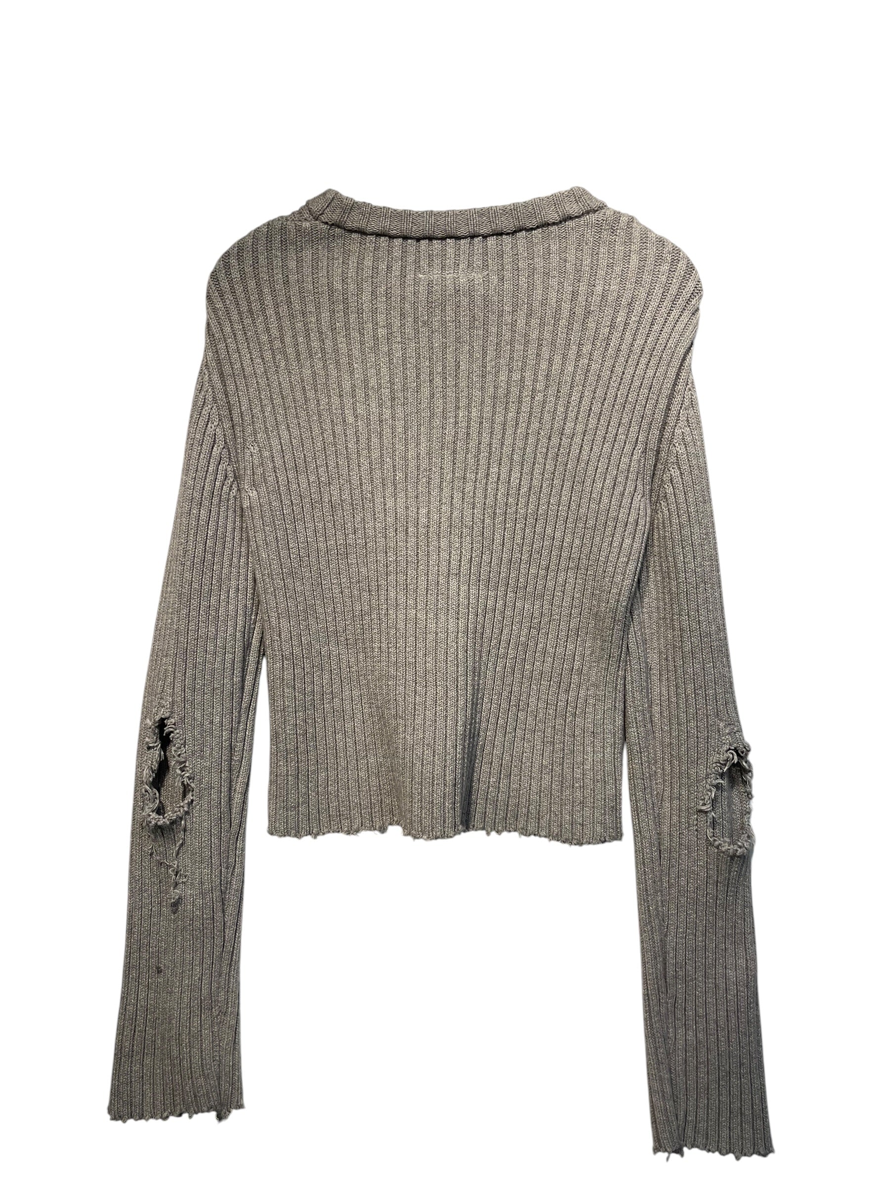MM6/Heavy Sweater/M/Cotton/GRY/ view 2