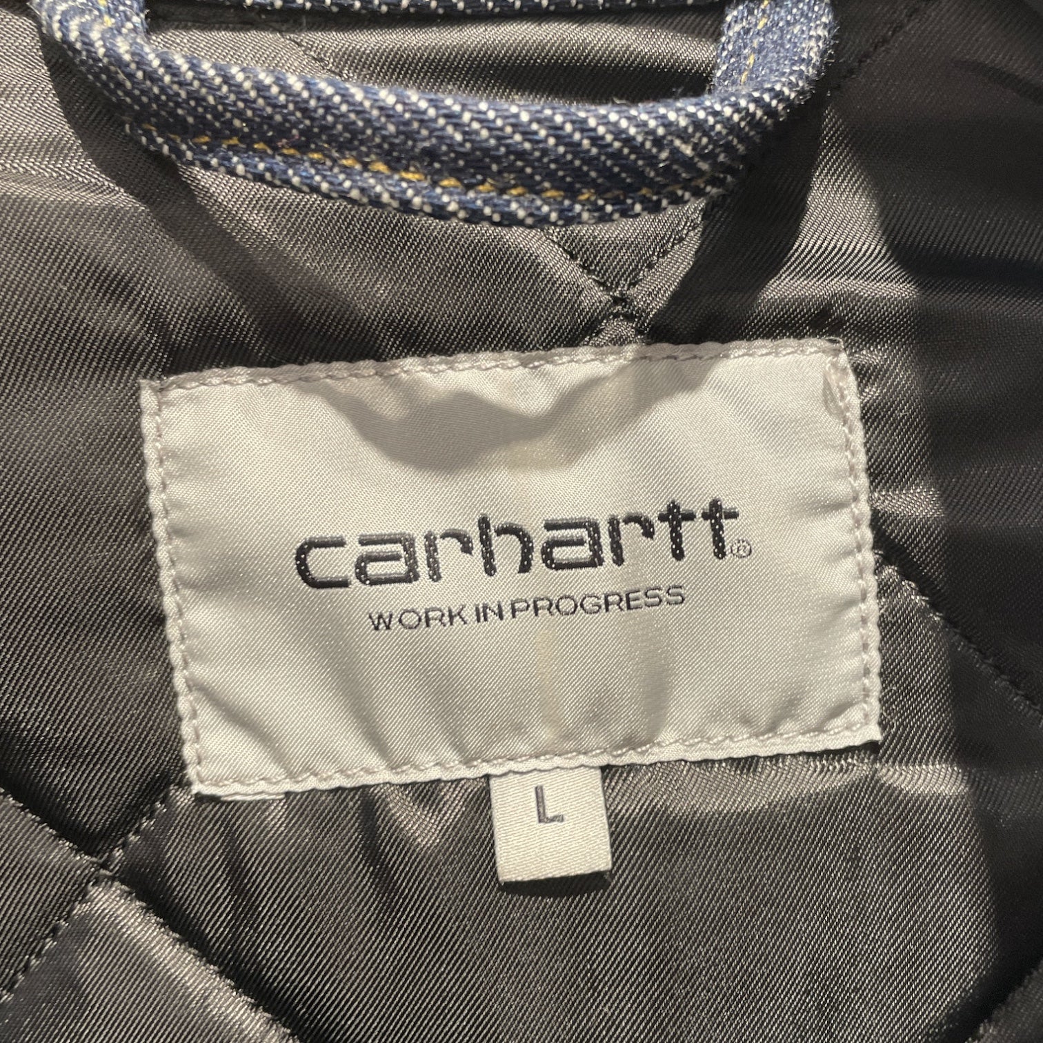 CARHARTT WIP(WORK IN PROGRESS)/Denim Jkt/L/Denim/NVY/Navy Denim Detroit Jacket view 4