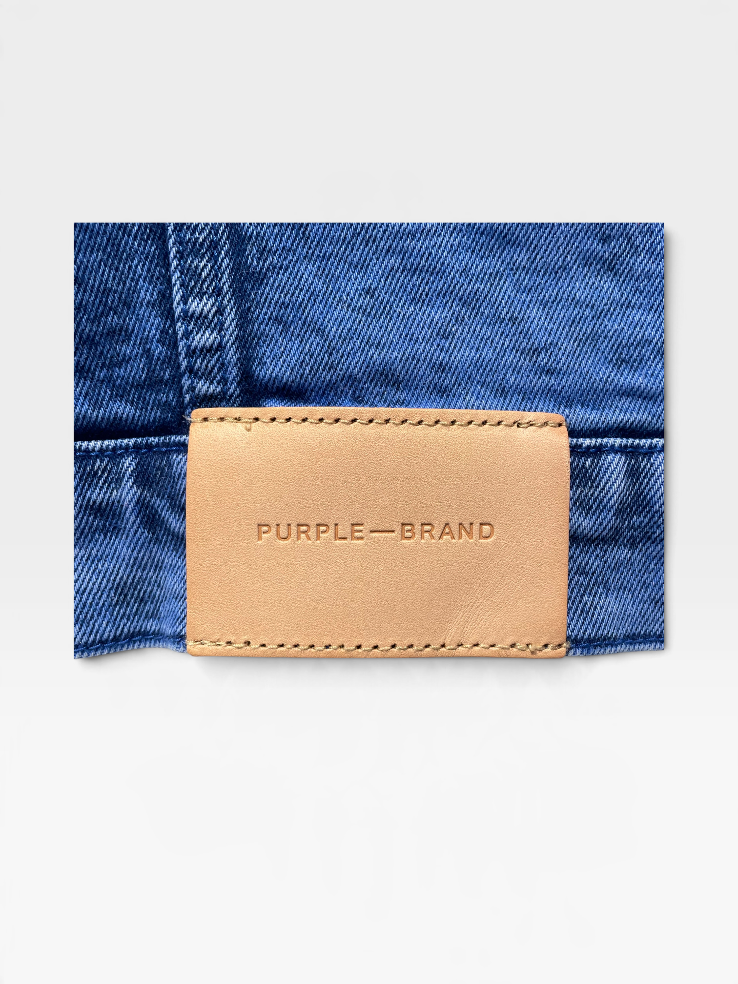 PURPLE BRAND/Denim Jkt/L/Denim/IDG/Graphic/Trucker Jacket view 3