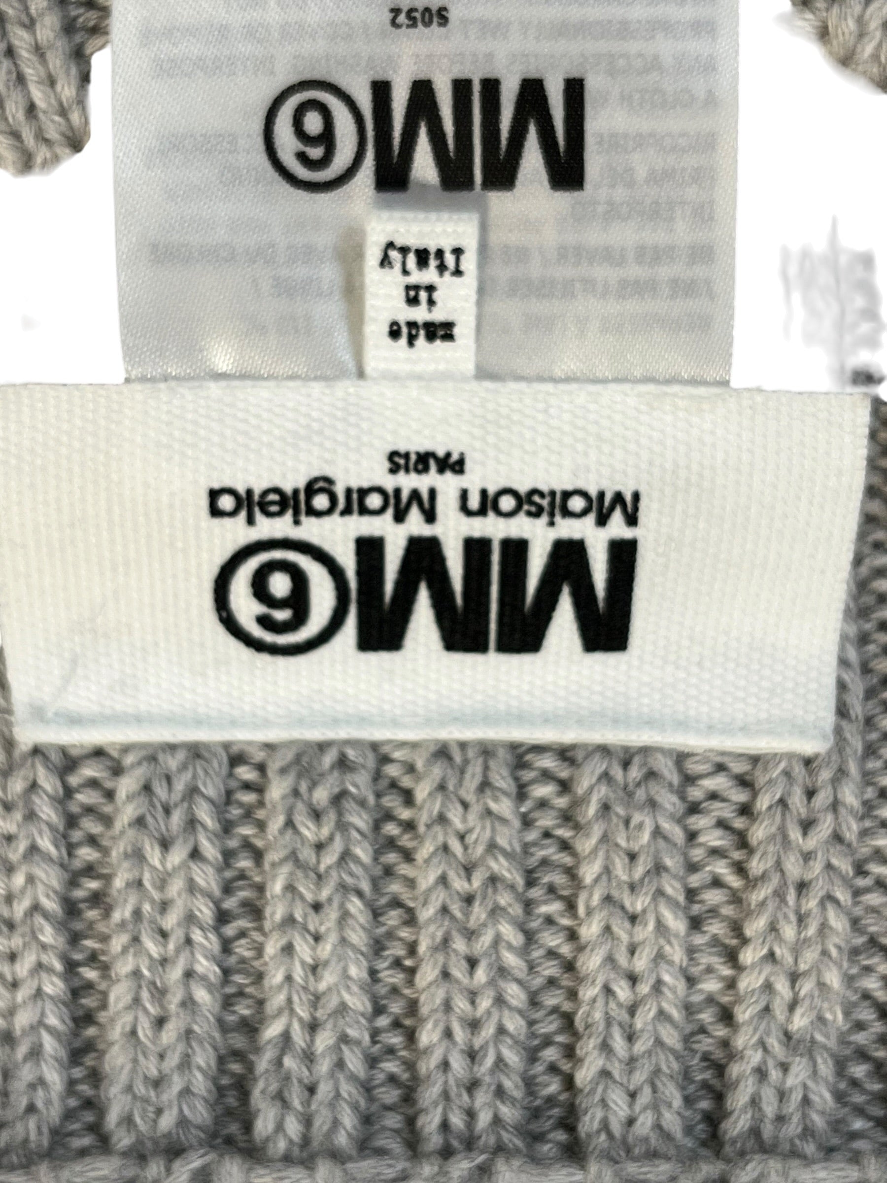 MM6/Heavy Sweater/M/Cotton/GRY/ view 3